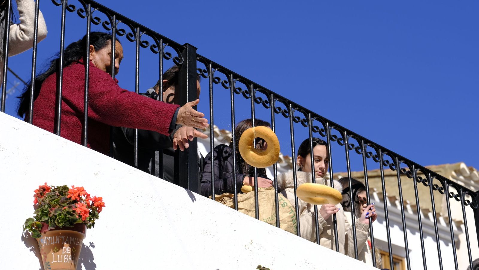 San Sebastián y los roscos de Lubrín, en fotos