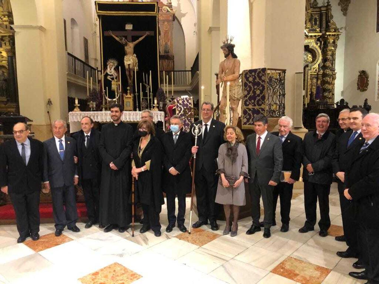 En la parroquia de Santiago Apóstol.