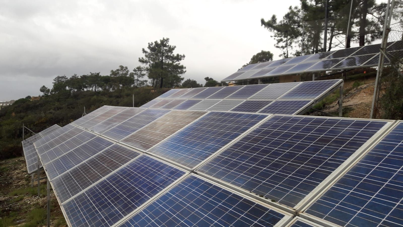 Estado actual de la instalación fotovoltaica de Islantilla