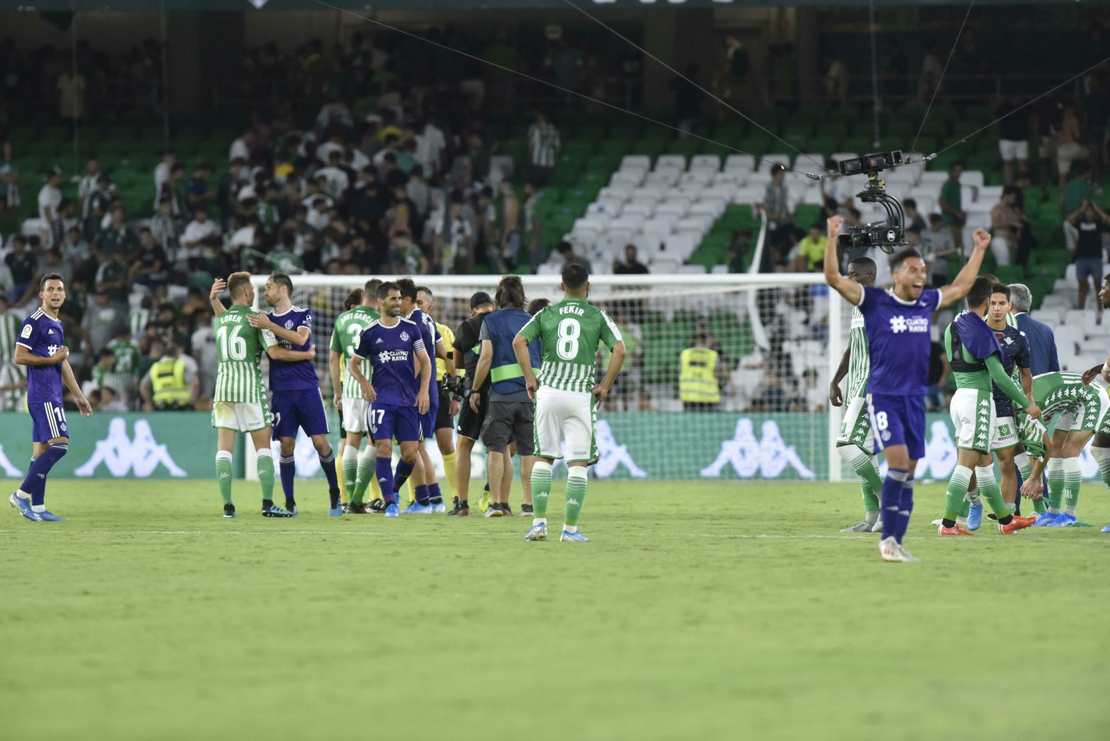 imágenes del Betis-Valladolid