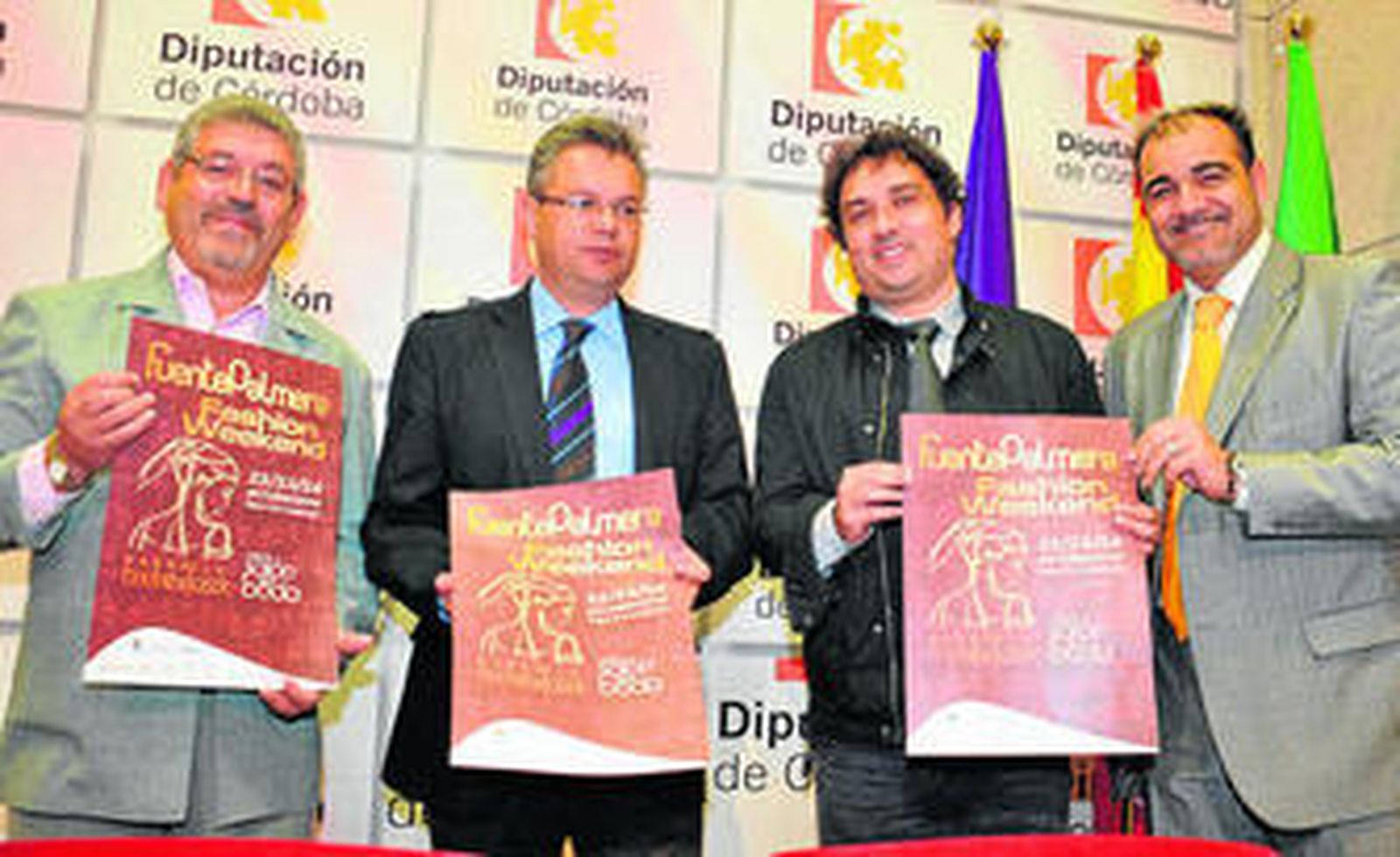 Presentación en la Diputación del Salón de la Boda de Fuente Palmera.