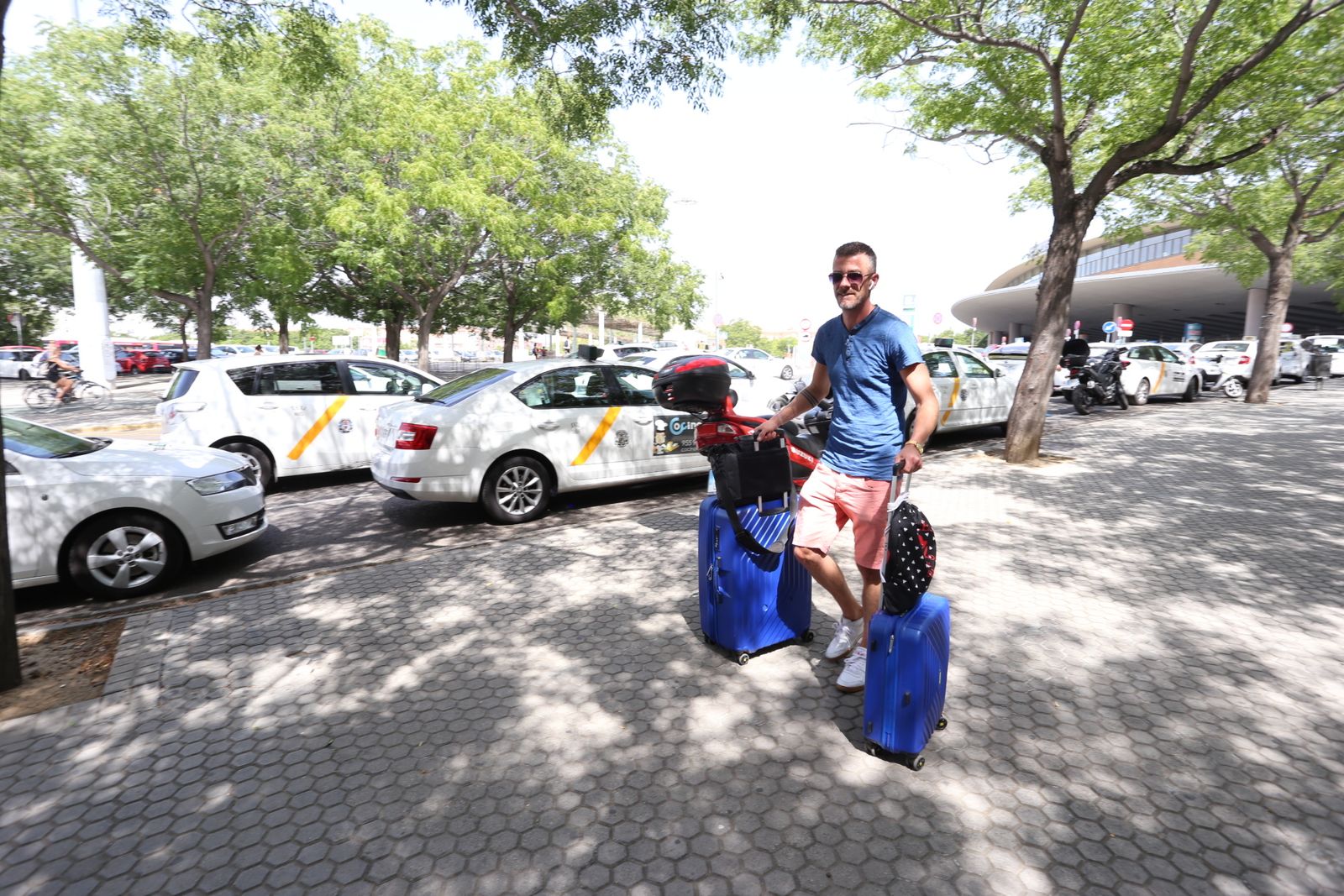 Asamblea de taxistas en Sevilla