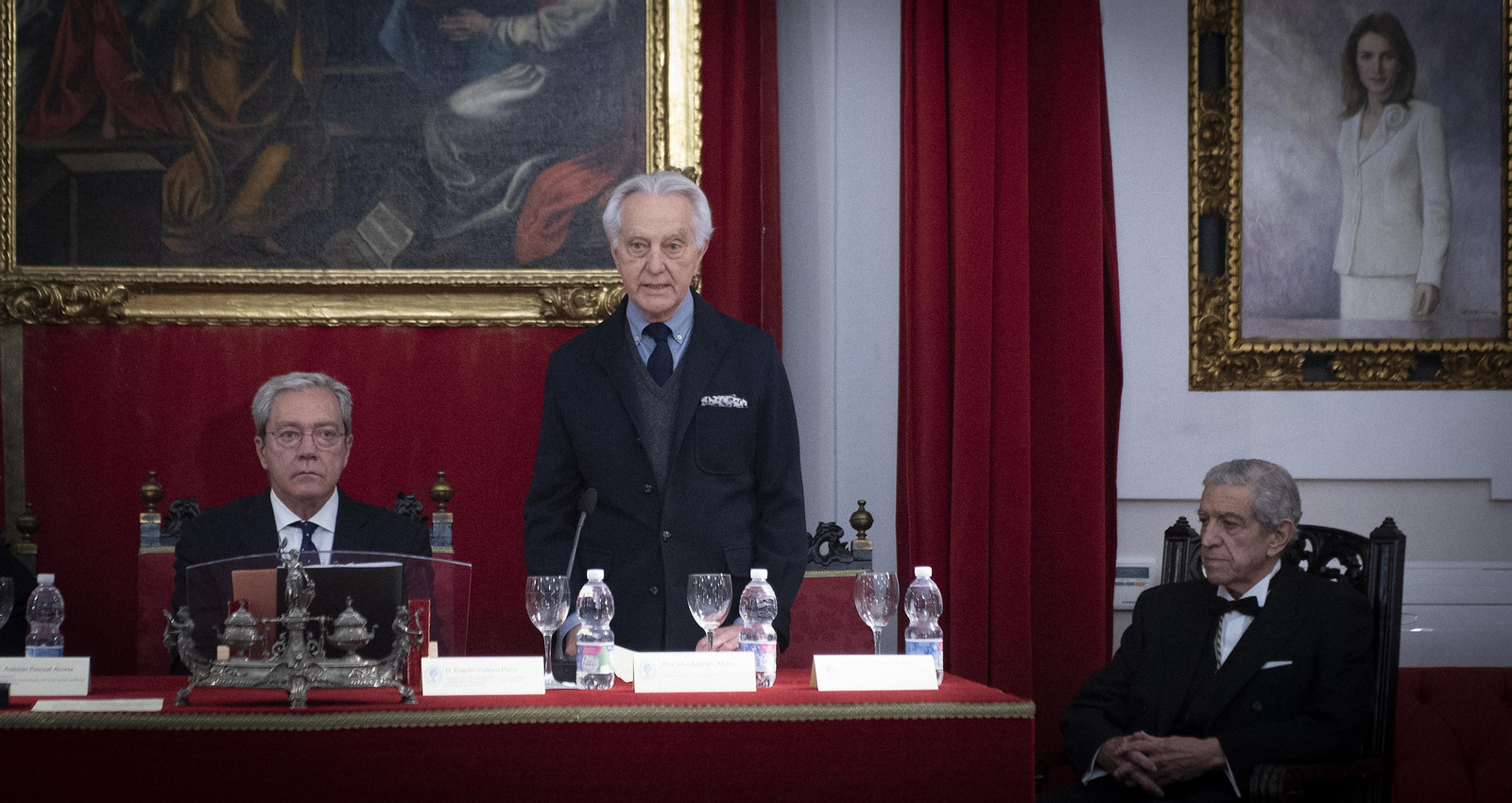 Acto de ingreso como Académico de Honor de D. Rafael Miranda Robredo