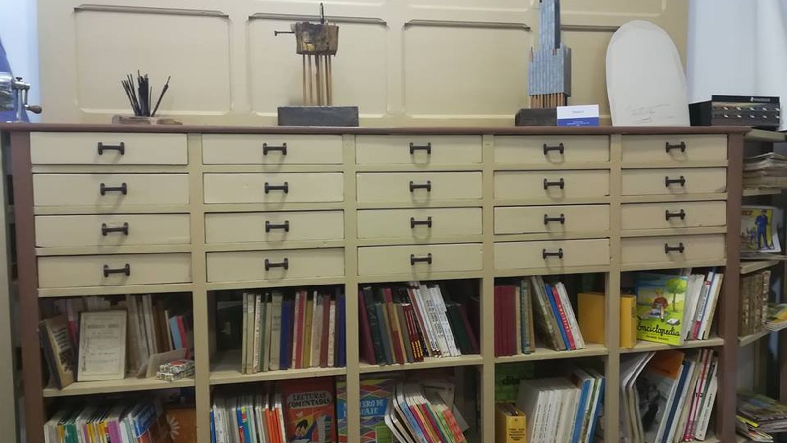 Un detalle de la exposición