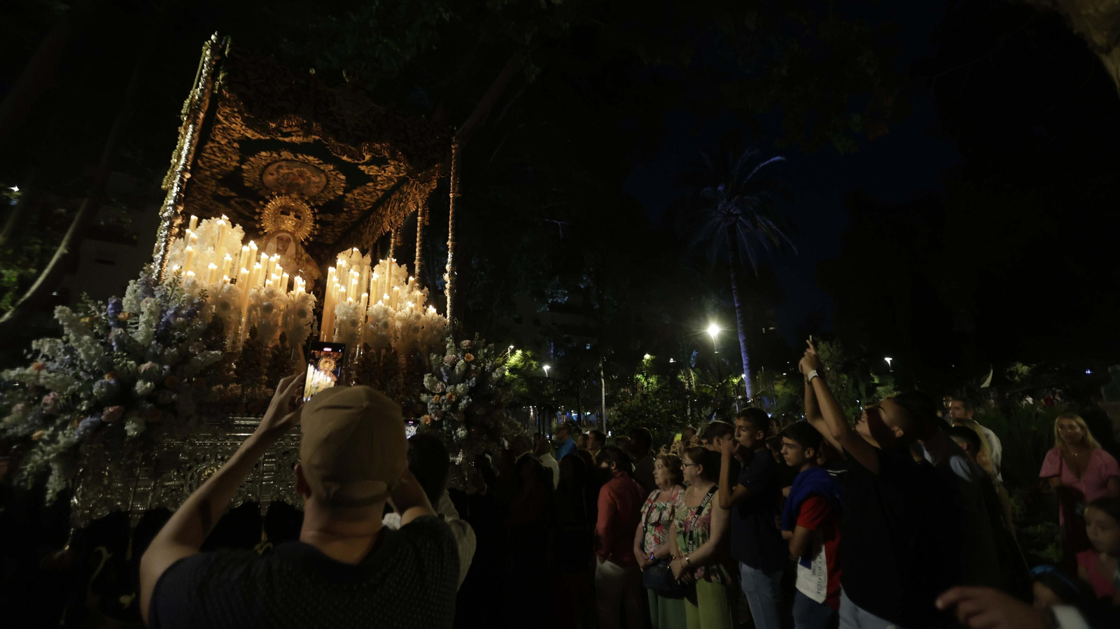 La Magna Mariana de Algeciras por el Parque María Cristina, en imágenes