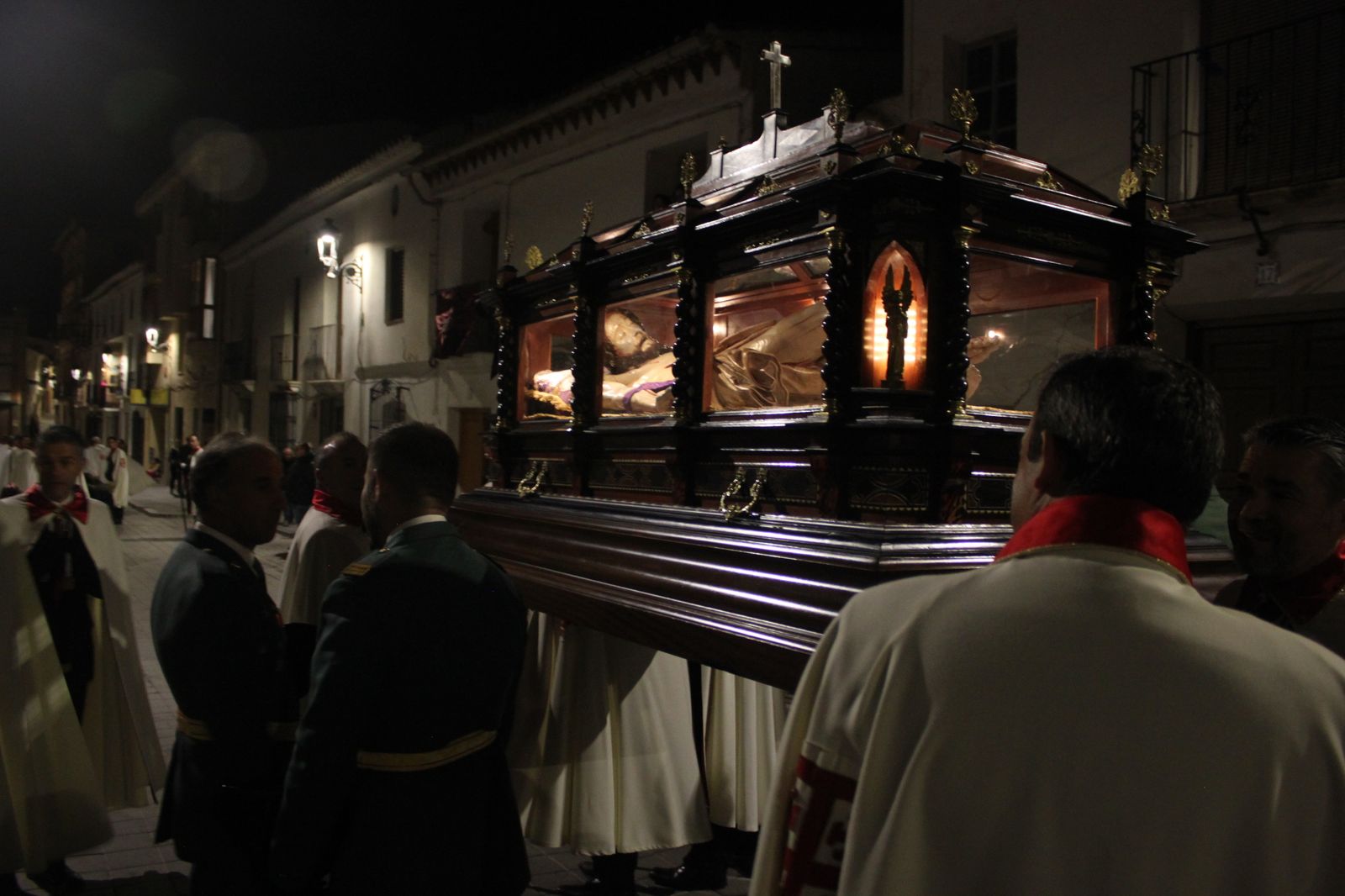 La procesión del Viernes Santo en Vélez-Rubio, en imágenes