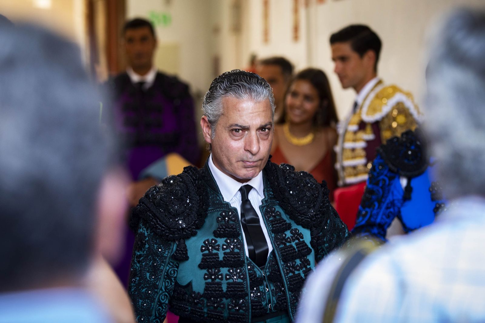 Daniel Crespo, Manzanares y Juan Ortega, en la plaza de toros de El Puerto