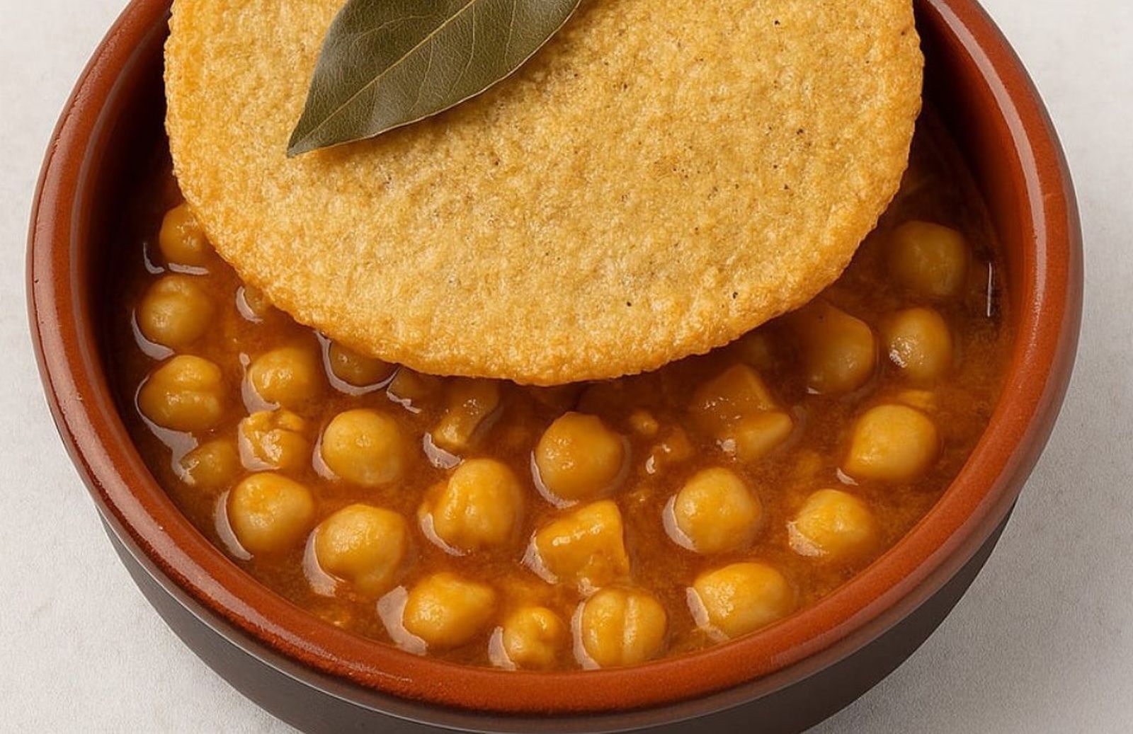 Garbanzos con choco bajo paniza, la propuesta de Bespoke.