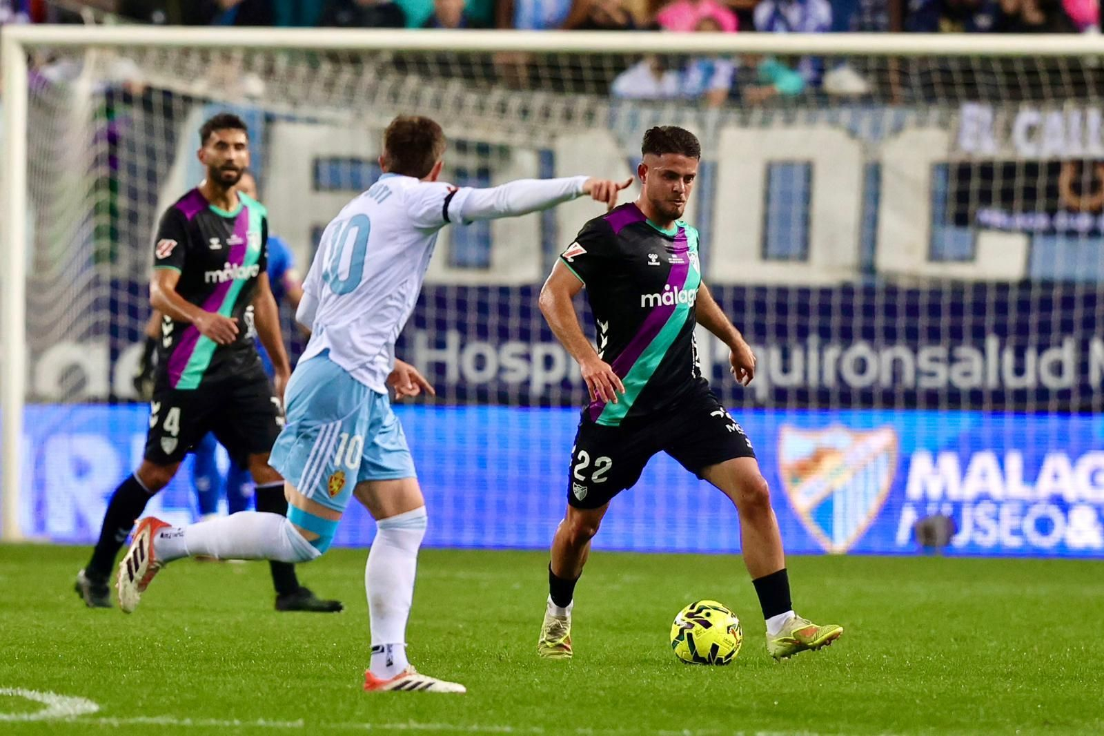El Málaga CF-Real Zaragoza, en fotos