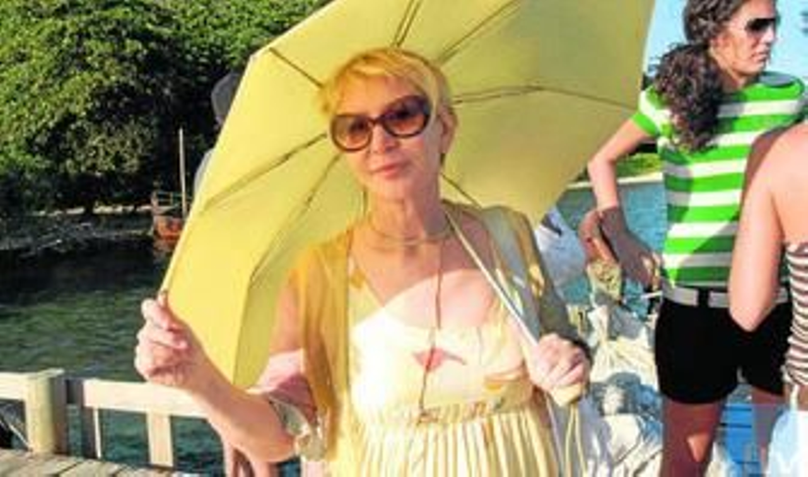 Karmele Merchante, cuando preparaba su participación en el 'reality' 'Supervivientes'.