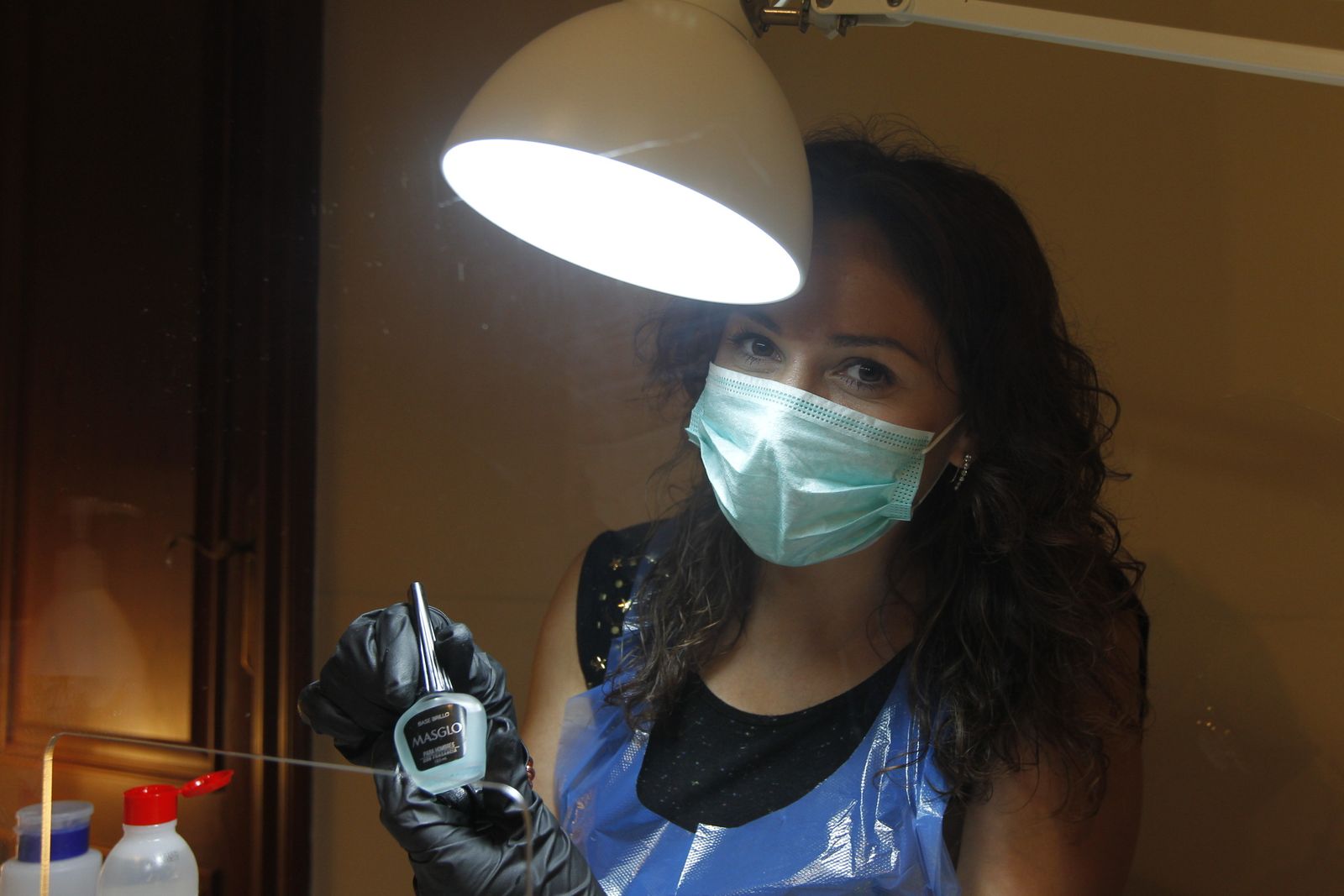 Fotografías primer día de peluquerías en coronavirus-COVID-19. Almería