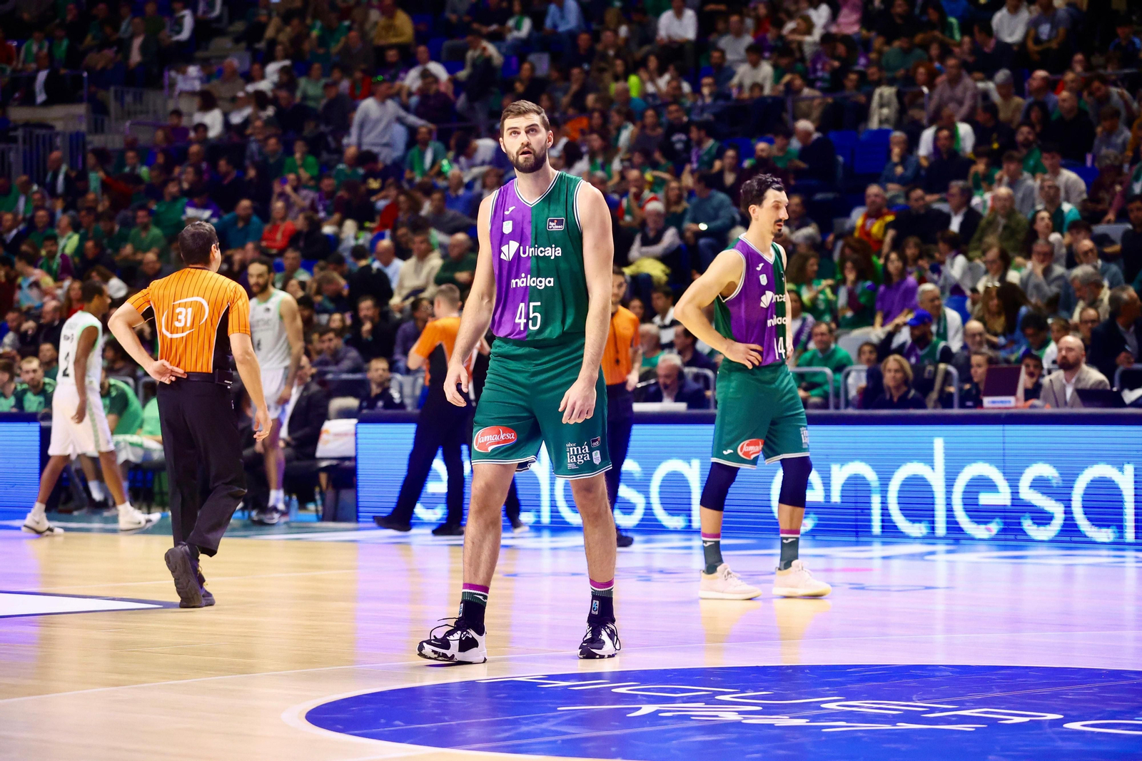 El Unicaja - Surne Bilbao, en fotos