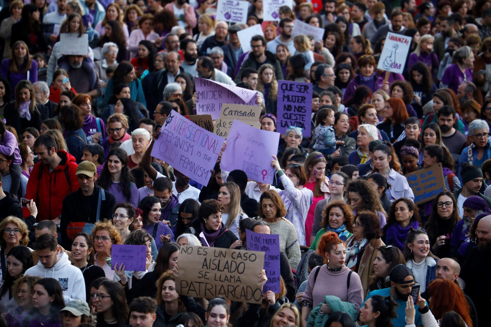 La manifestación del 8M en Córdoba, en imagenes