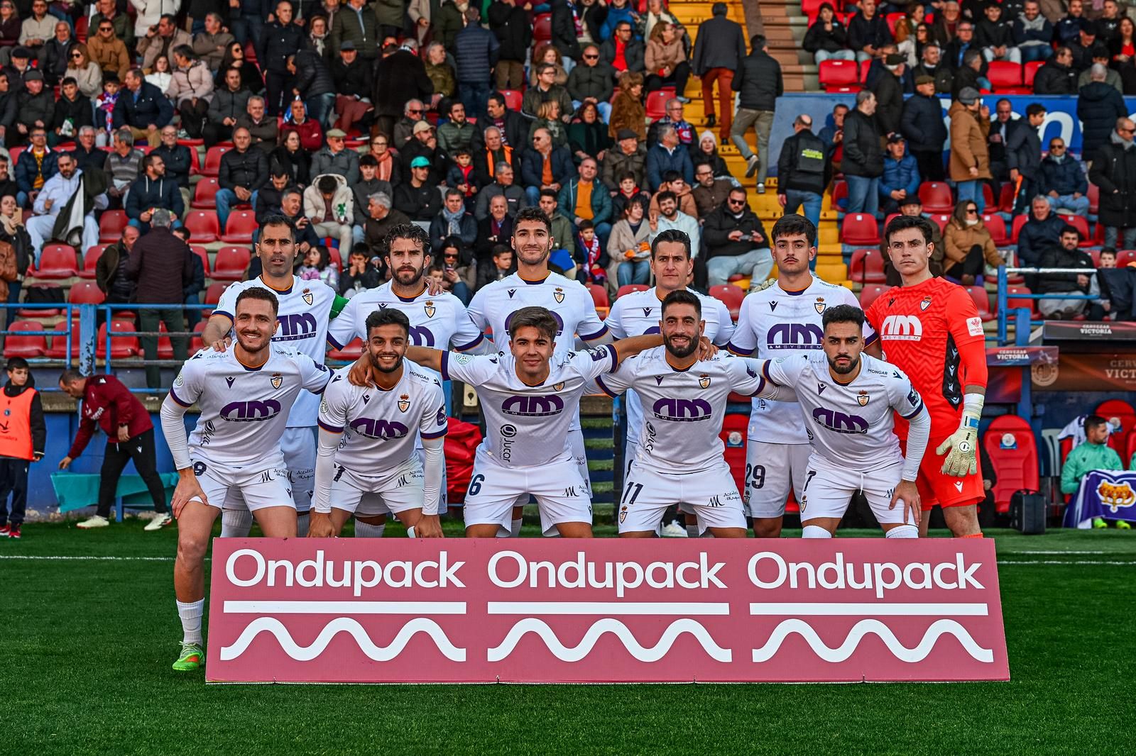 Alineación inicial del Real Jaén en el Francisco de la Hera.