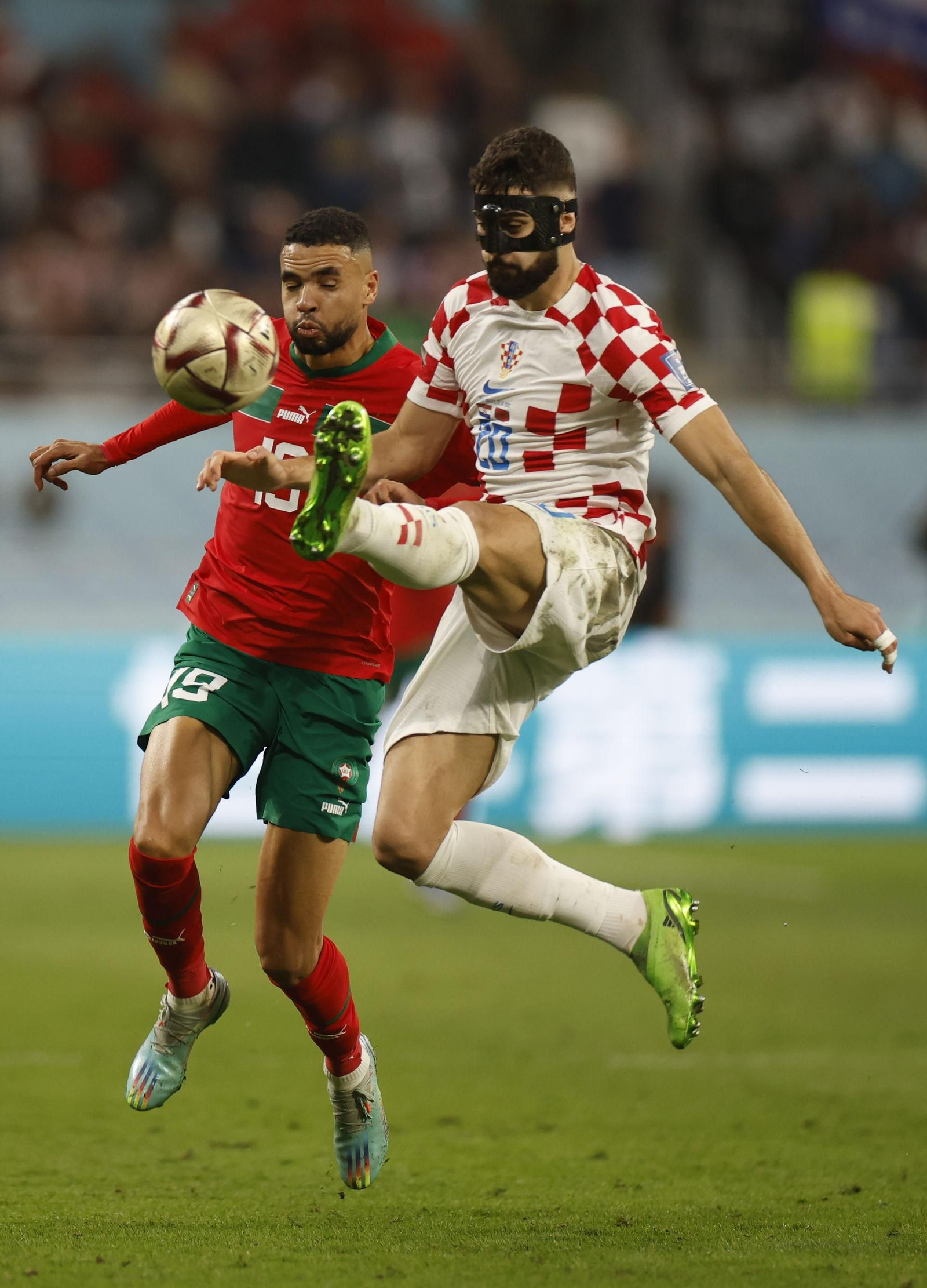 Las fotos del Croacia-Marruecos del Mundial de Qatar
