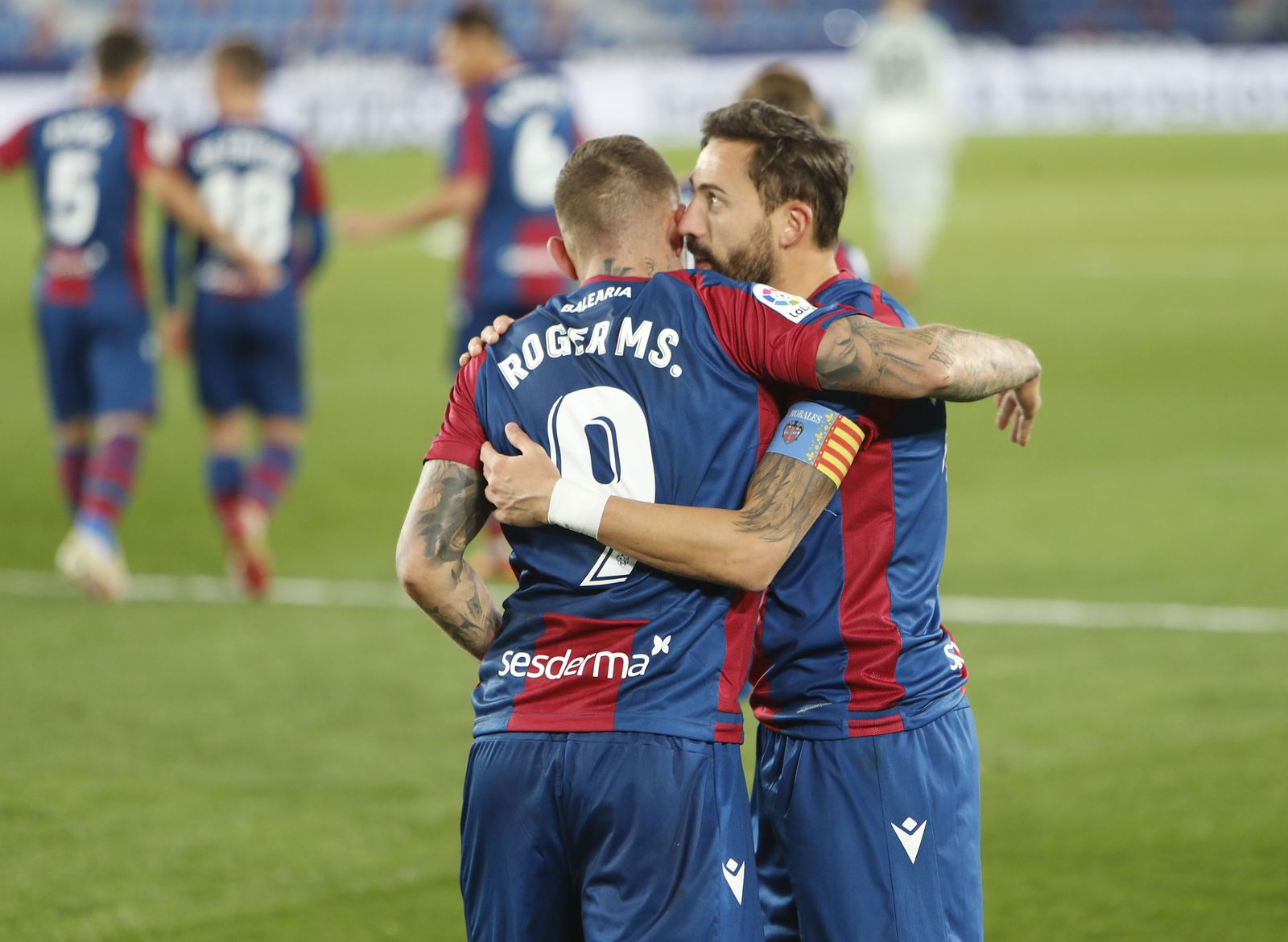 Las imágenes del Levante - Betis
