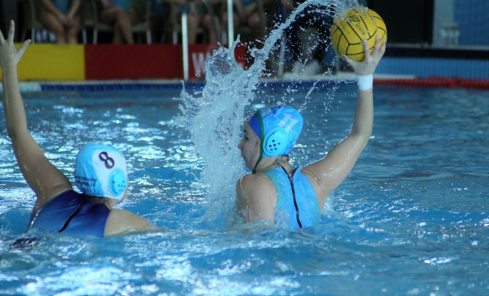 Lucía Medinilla, en acción ante el C.W. Marbella.