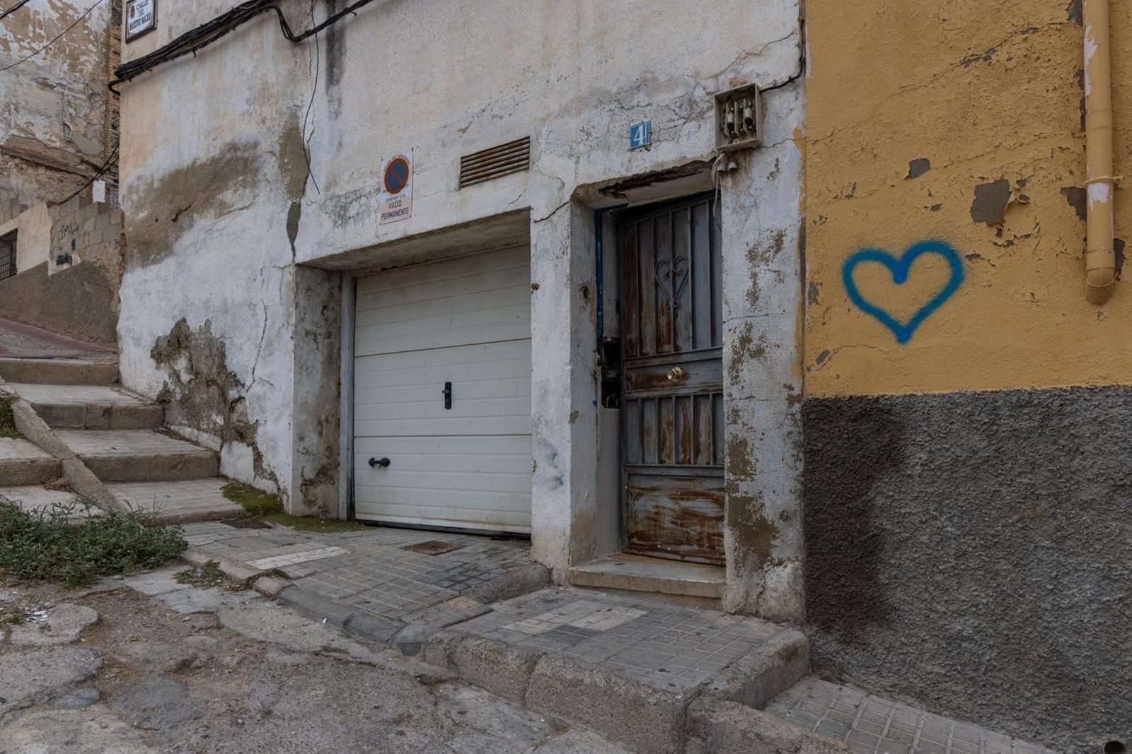 Así se encuentra el barrio de San Juan