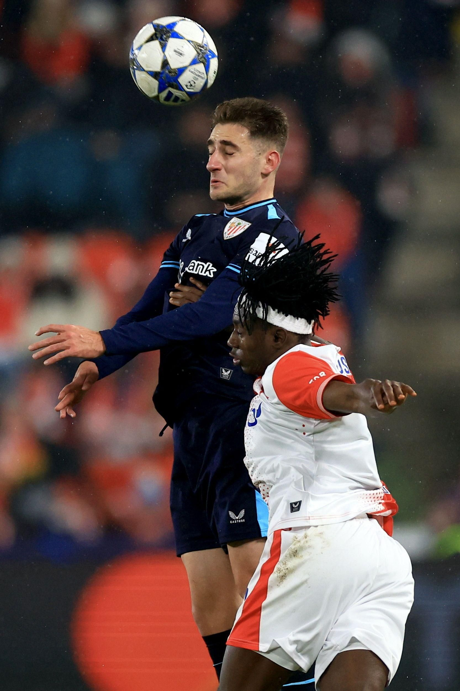 Las imágenes del Slavia Praga-Athletic