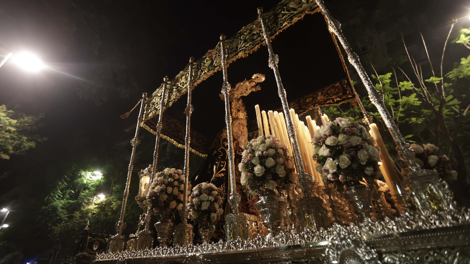 La Magna Mariana de Algeciras por el Parque María Cristina, en imágenes