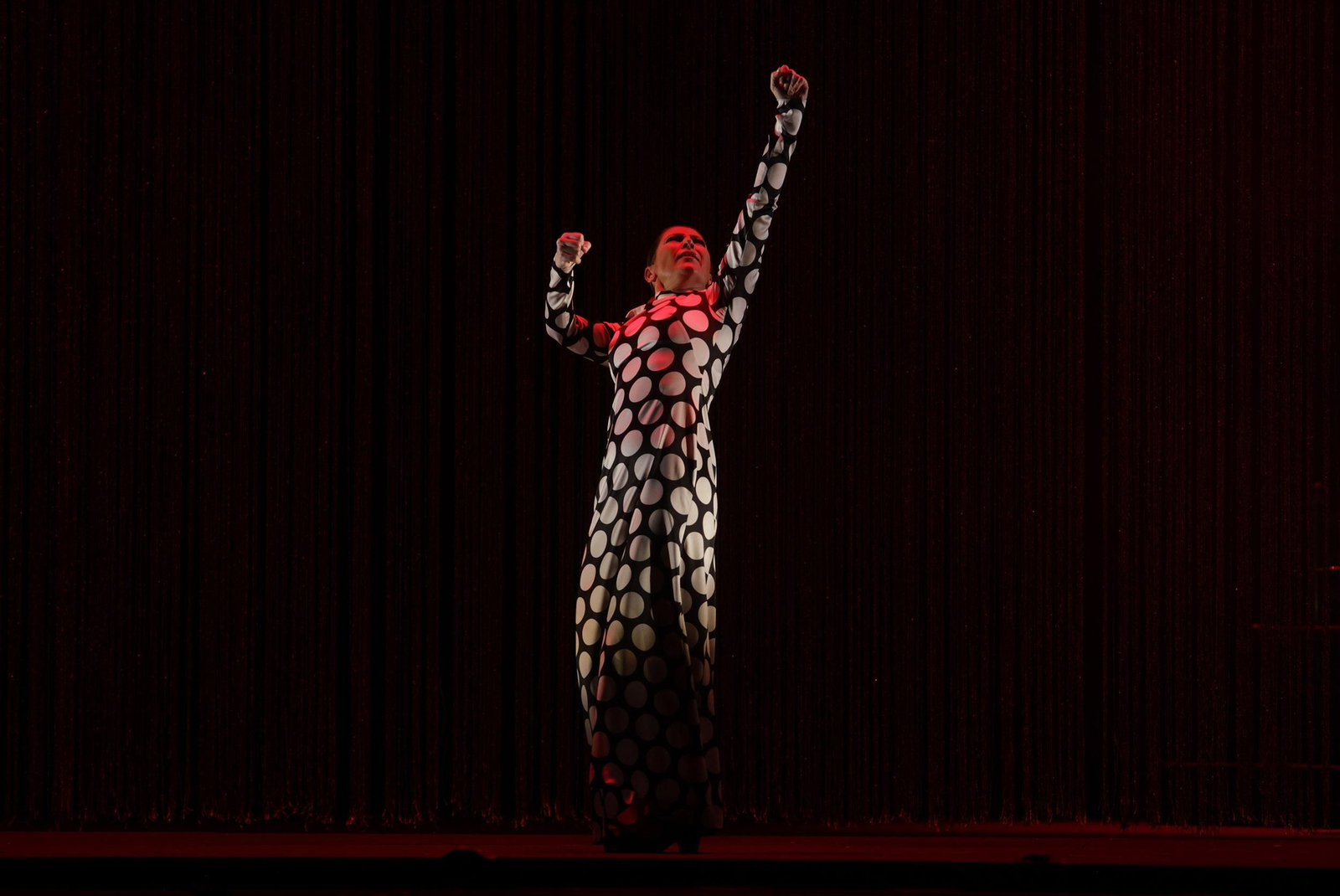 Sara Baras en un pasaje del estreno absoluto de 'Alma'.