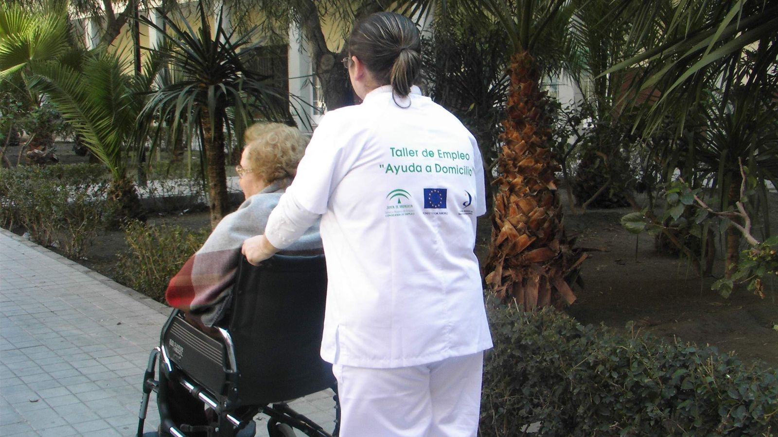 Personal de servicio de ayuda a domicilio.