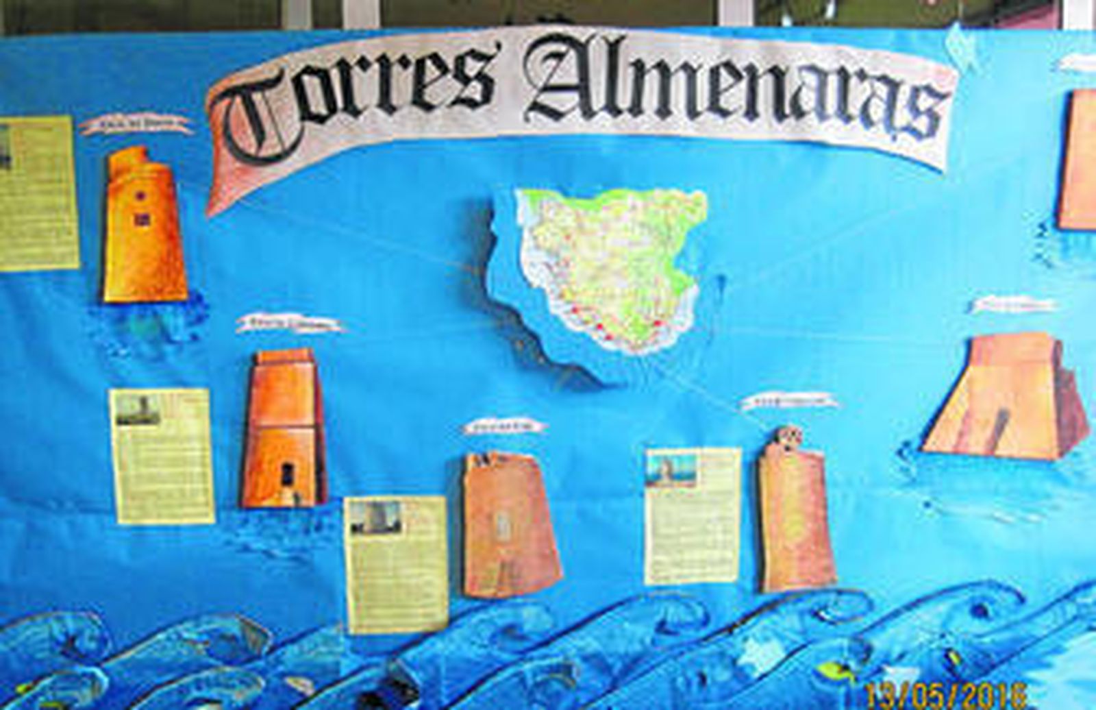 Imagen de uno de los murales explicativos del proyecto.