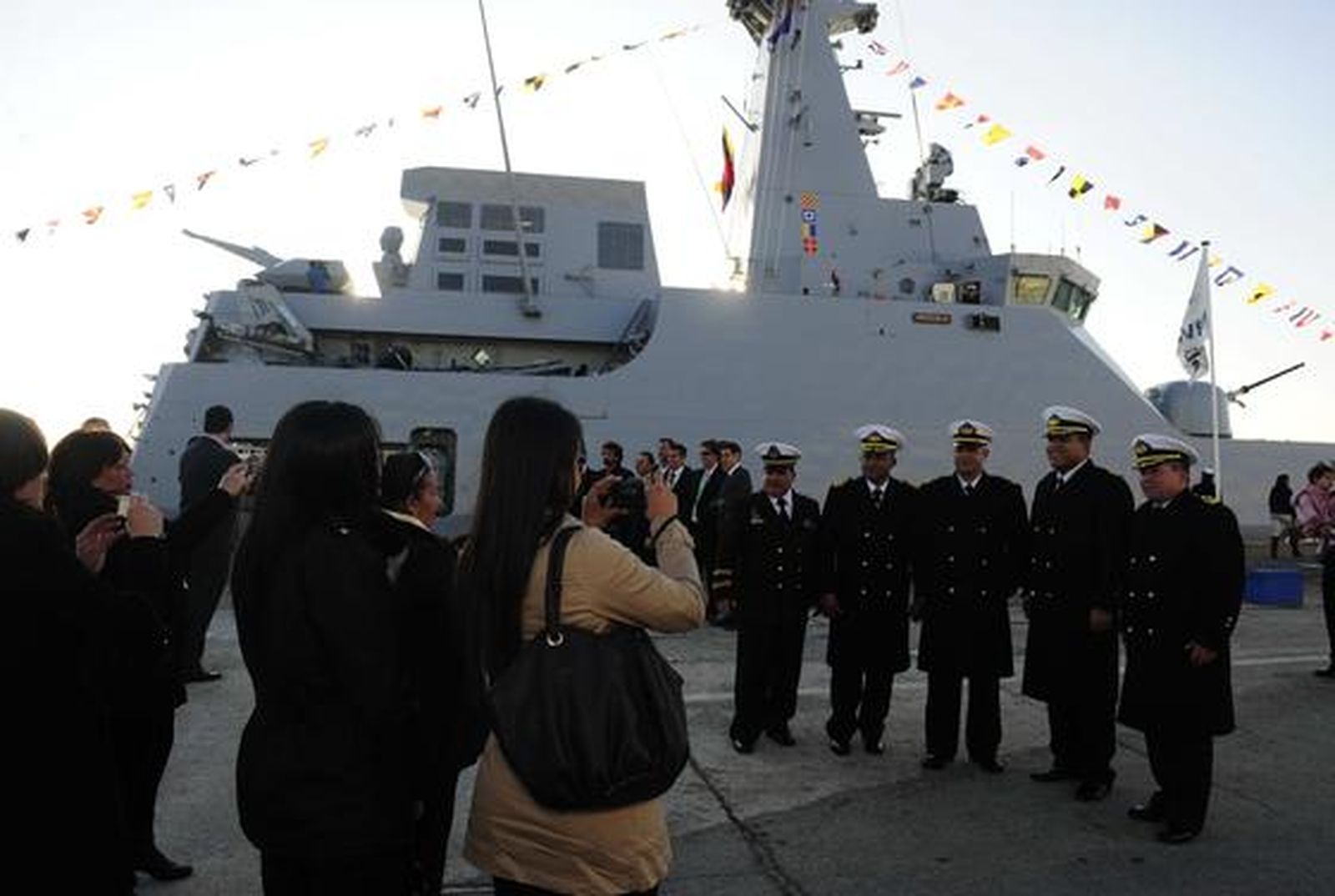 Navantia entrega el buque de Vigilancia Litoral Naiguatá a la Armada de Venezuela. 

Foto: Elias Pimentel