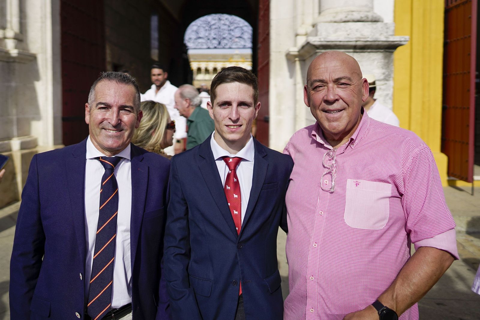 José Manuel Sánchez, Ignacio Villa y José Antonio Villa