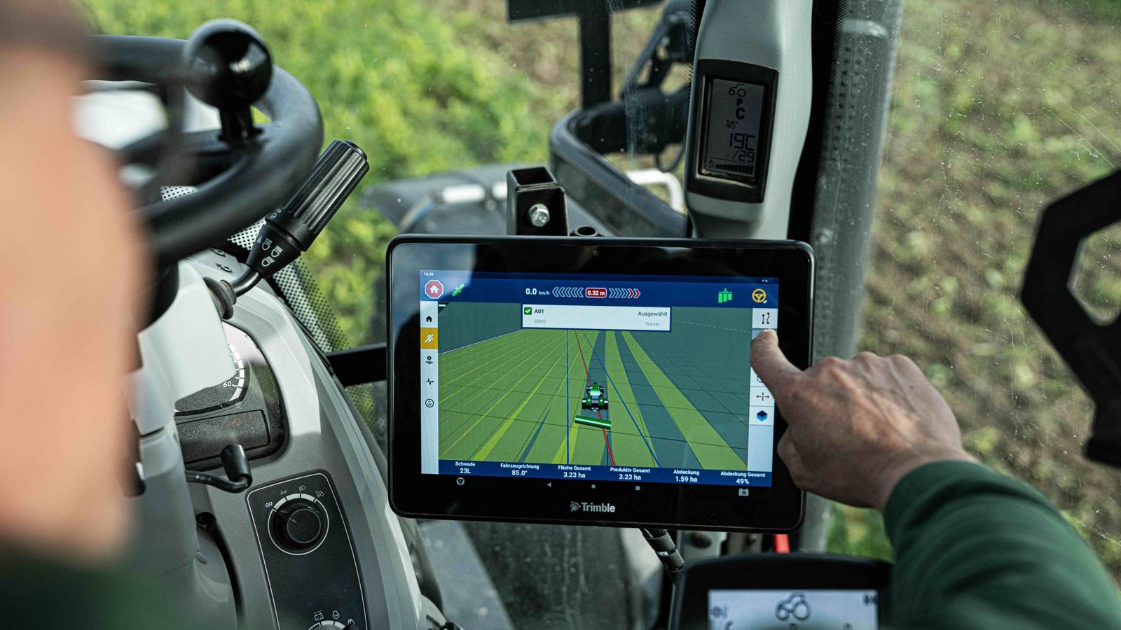 Agricultura de precisión.