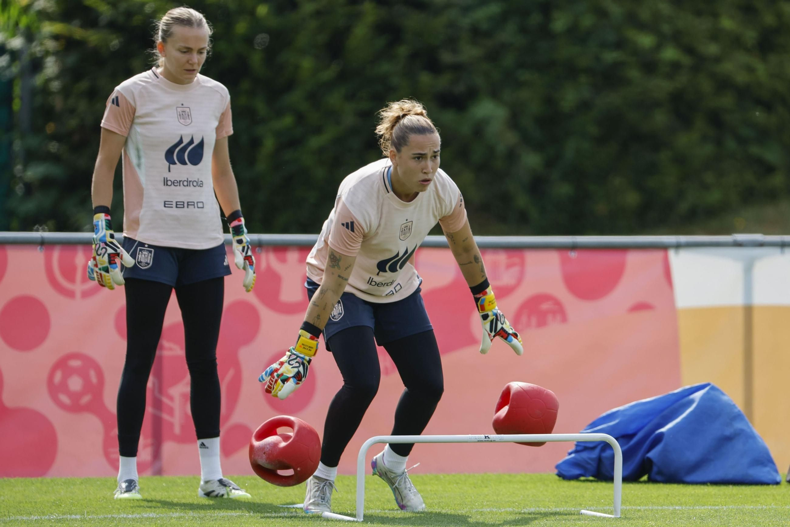Las fotos de la selección española en la Eurocopa femenina de Suiza