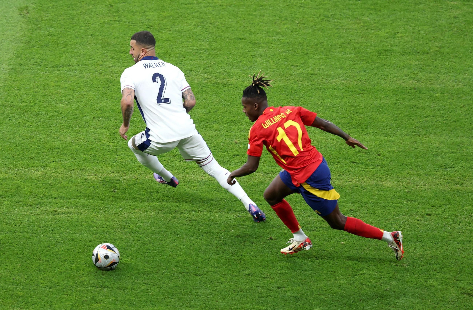 Las mejores fotos de la final España - Inglaterra