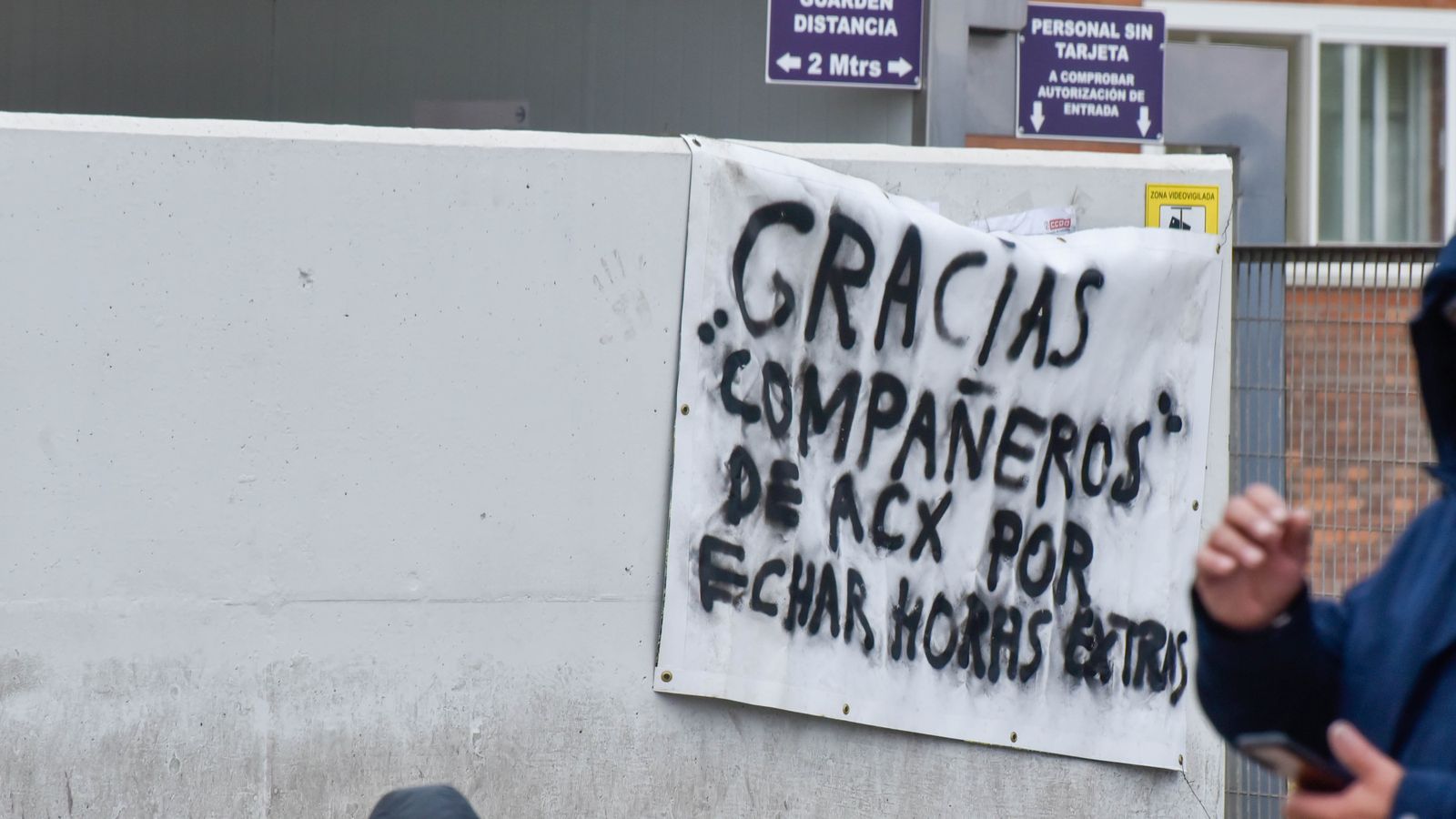 Cuarta jornada de huelga del metal en el Campo de Gibraltar