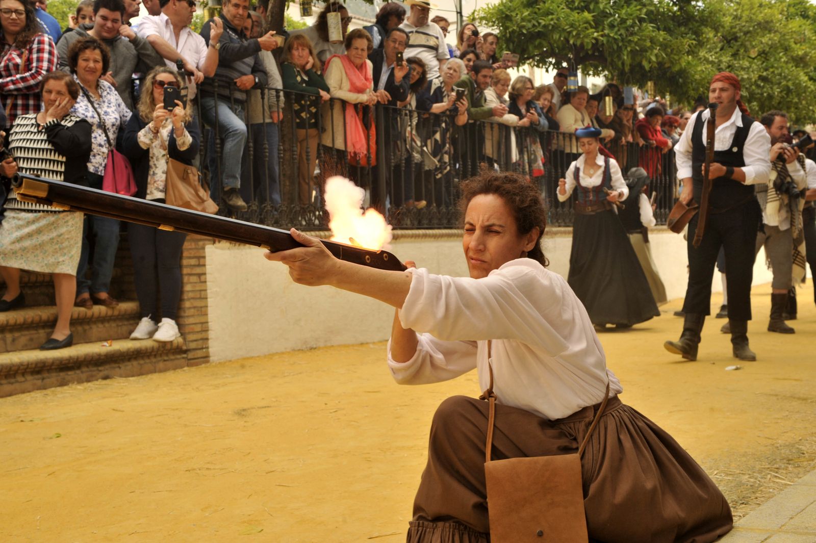 Imágenes de la recreación histórica de Algodonales