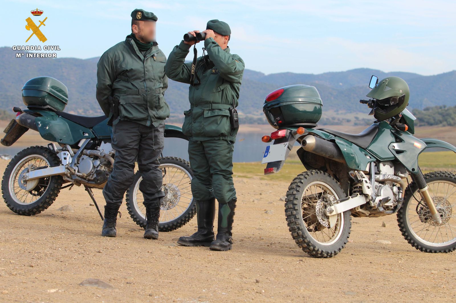Agentes del Seprona de la Guardia Civil.