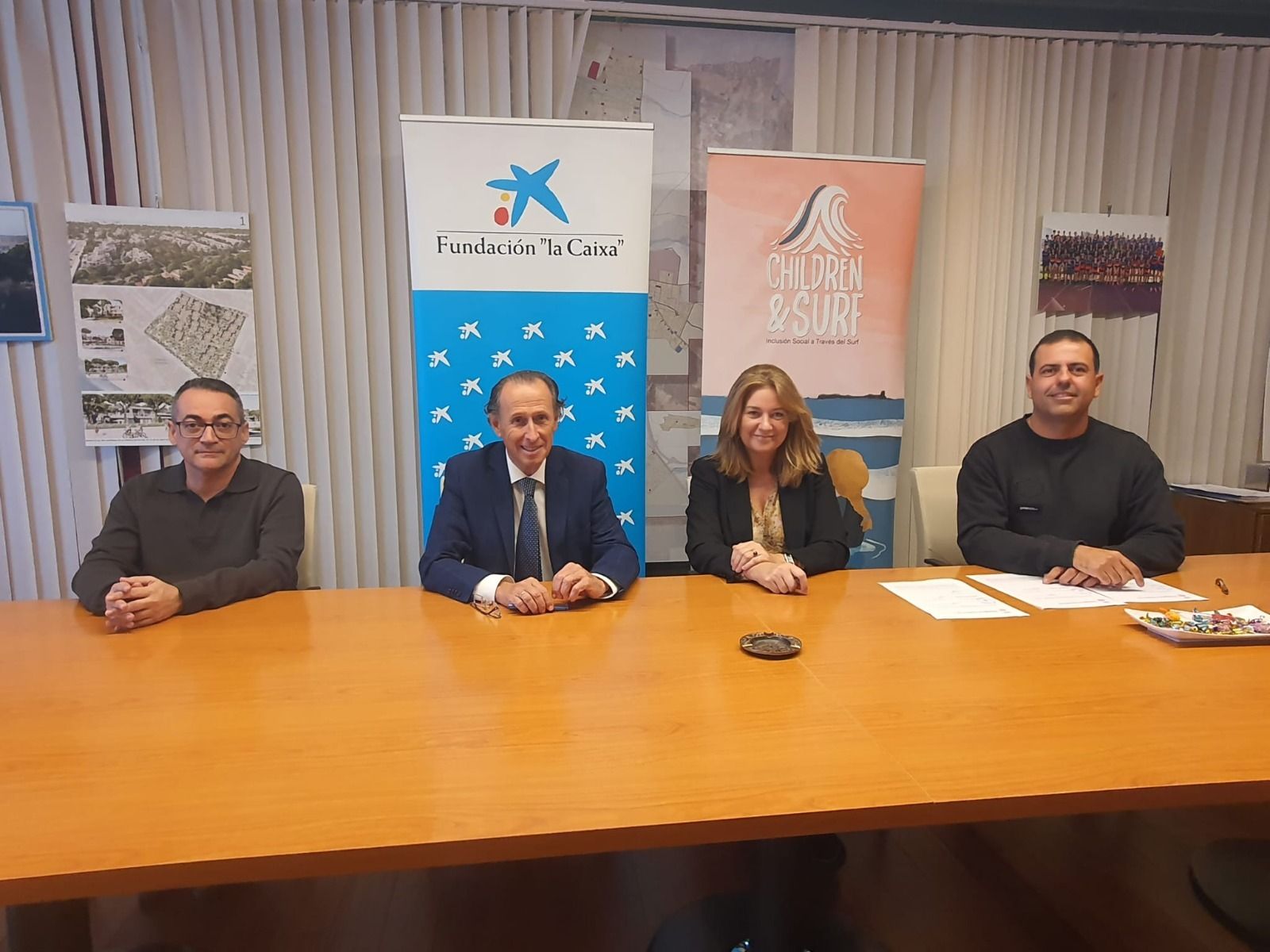 Un momento de la rueda de prensa de presentación de esta iniciativa