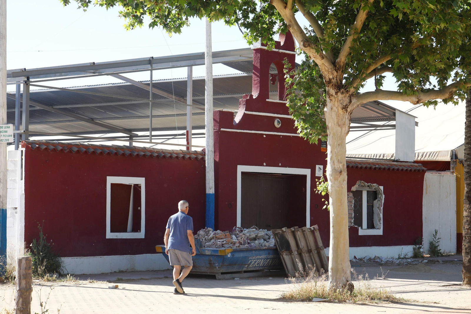 El inicio de los preparativos de la Feria de Córdoba 2023, en imágenes
