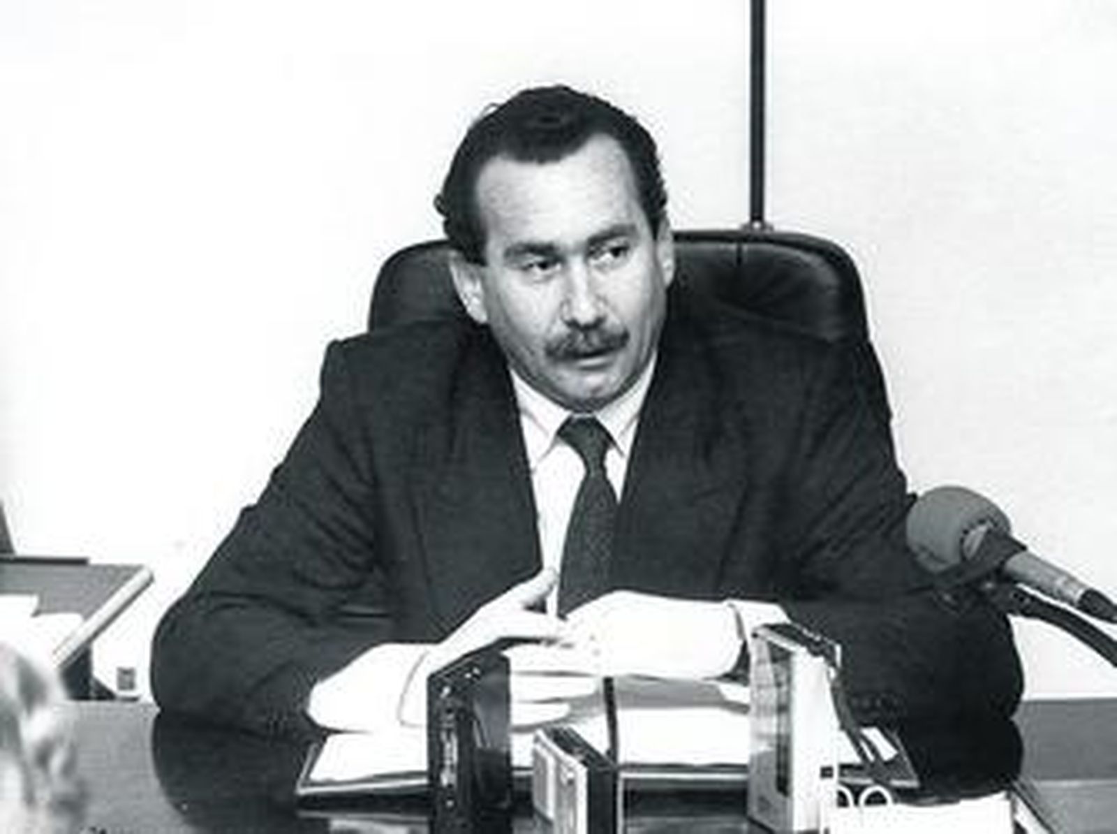 Guillermo Márquez, en su etapa de alcalde de Punta Umbría.