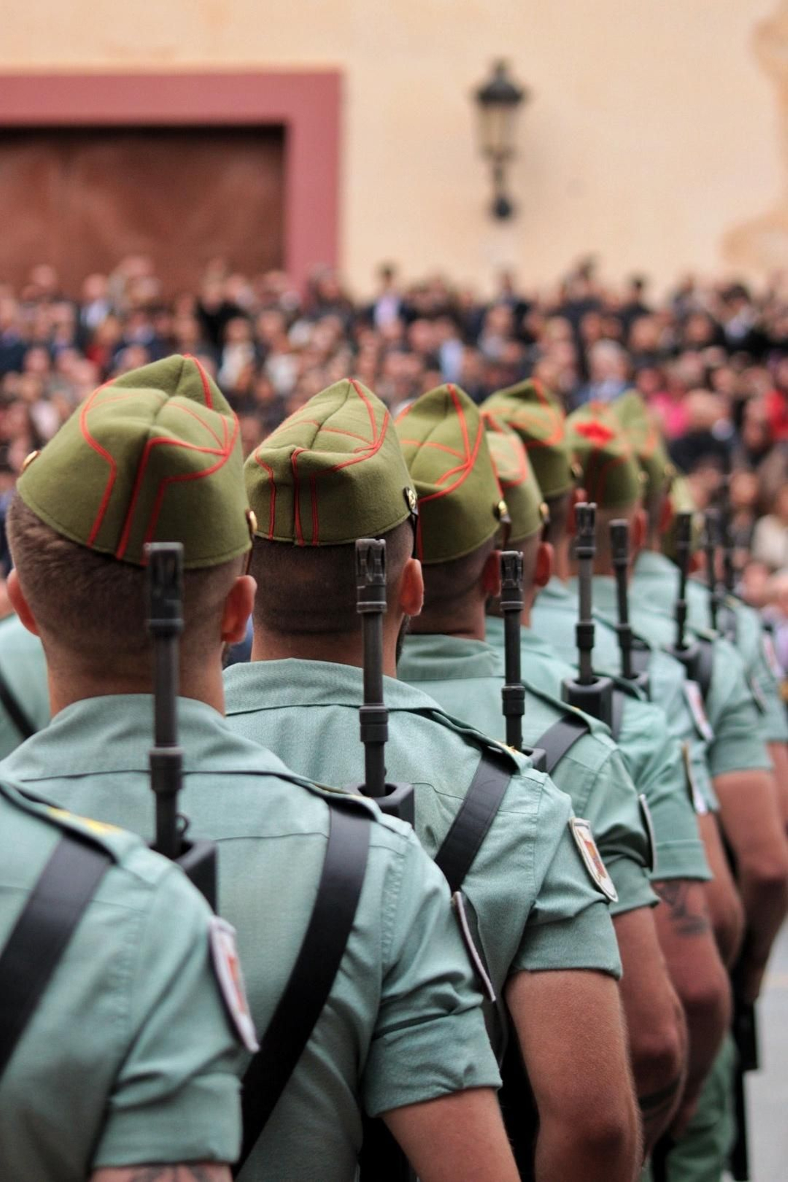 Las fotos de la Legión en el traslado del Cristo de Mena en Málaga este Jueves Santo Las fotos de la Legión en el traslado del Cristo de Mena en Málaga este Jueves Santo