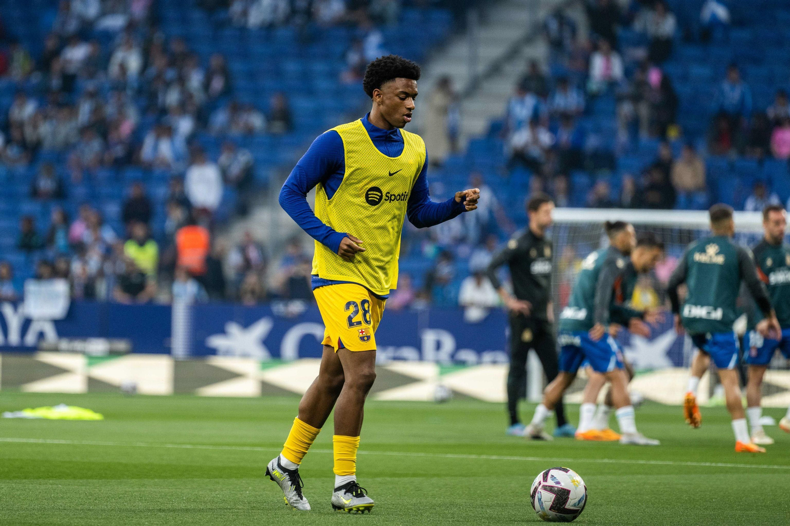 Las fotos de la celebración fallida del Barcelona ante el Espanyol