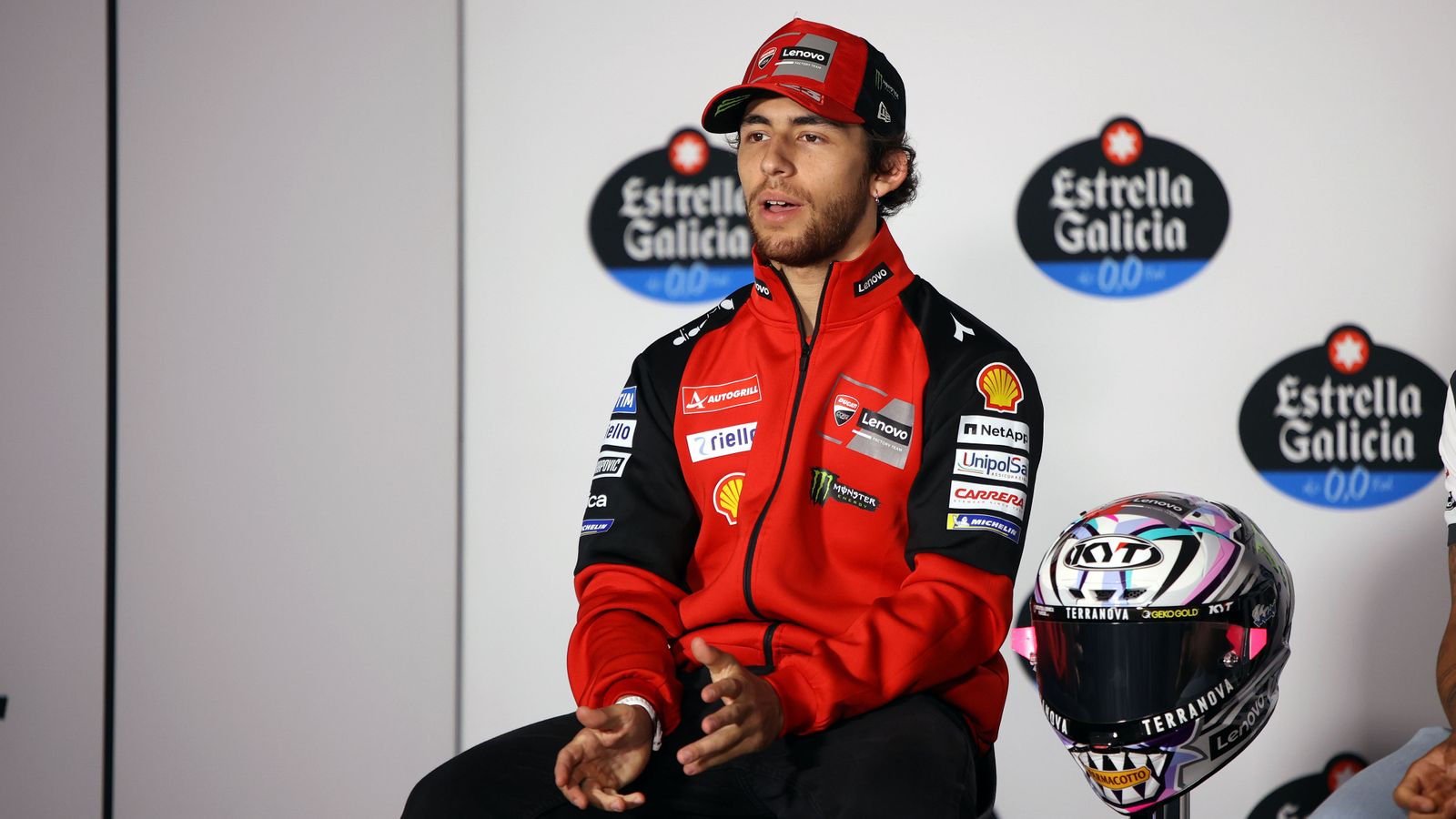 Rueda de prensa de los pilotos de MotoGP en el Circuito de Jerez