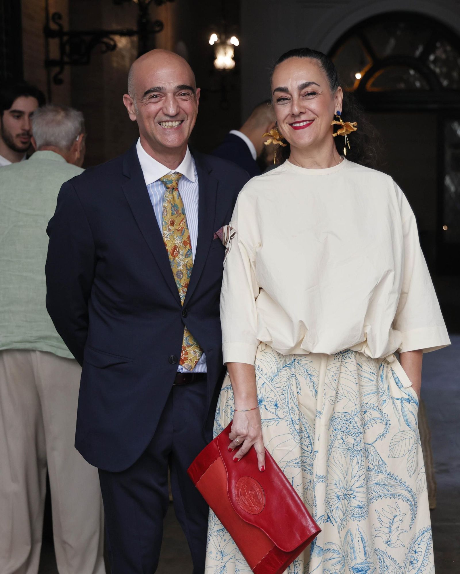 Antonio Muñoz celebra su boda en el Palacio de la Motilla