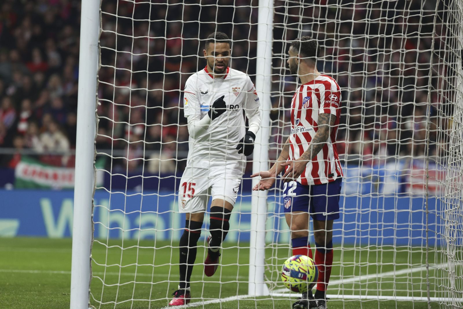 Las fotos de la debacle del Sevilla contra el Atlético