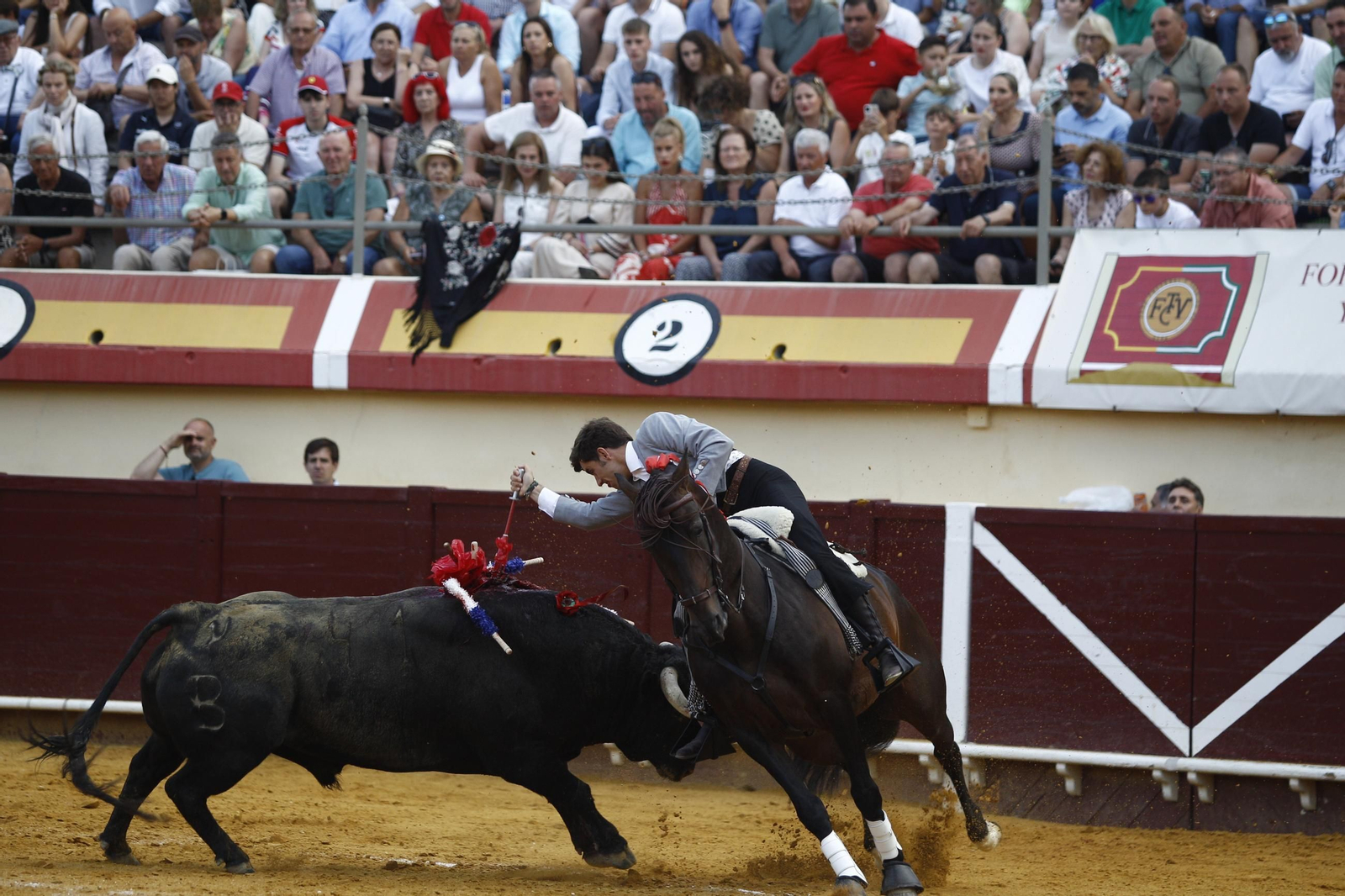 Corrida de toros en Vera, en imágenes