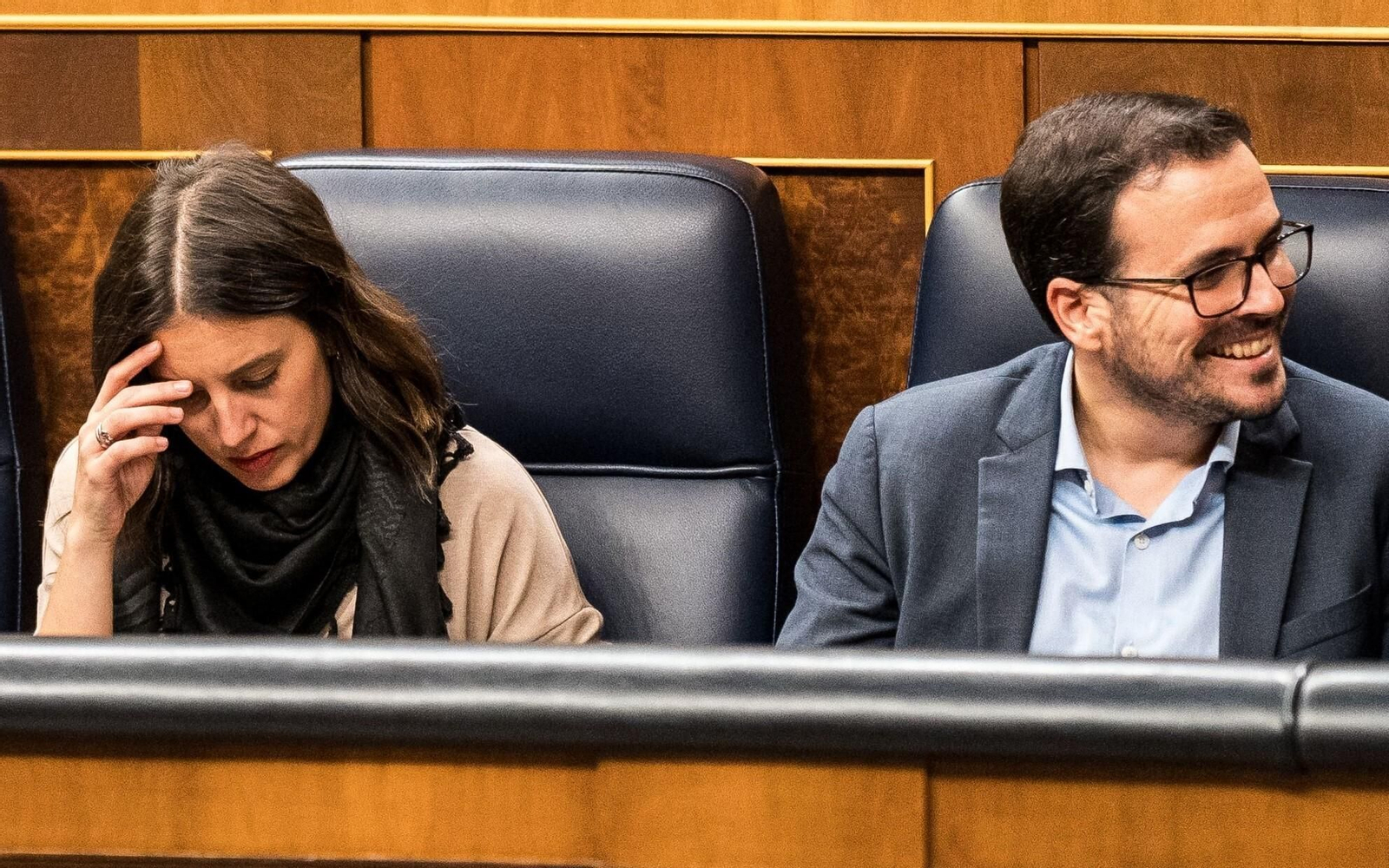 Irene Montero y Alberto Garzón