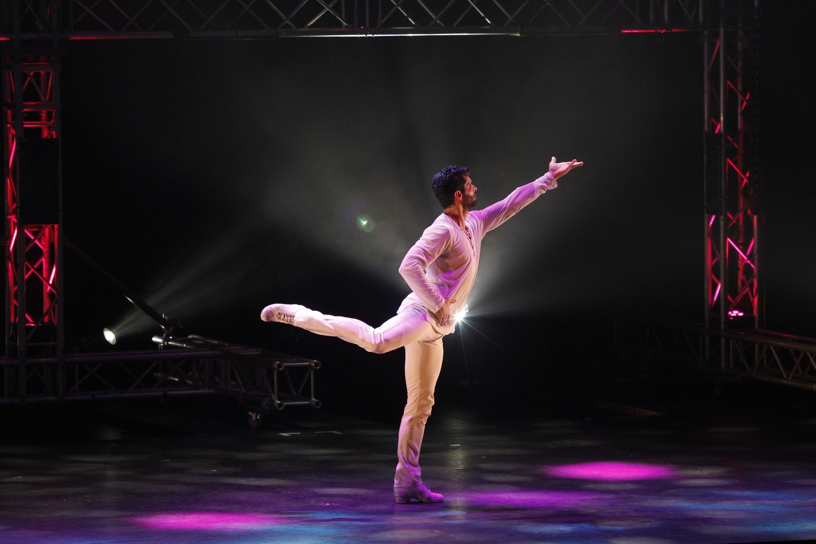 Las imágenes de la actuación del grupo Los Vivancos