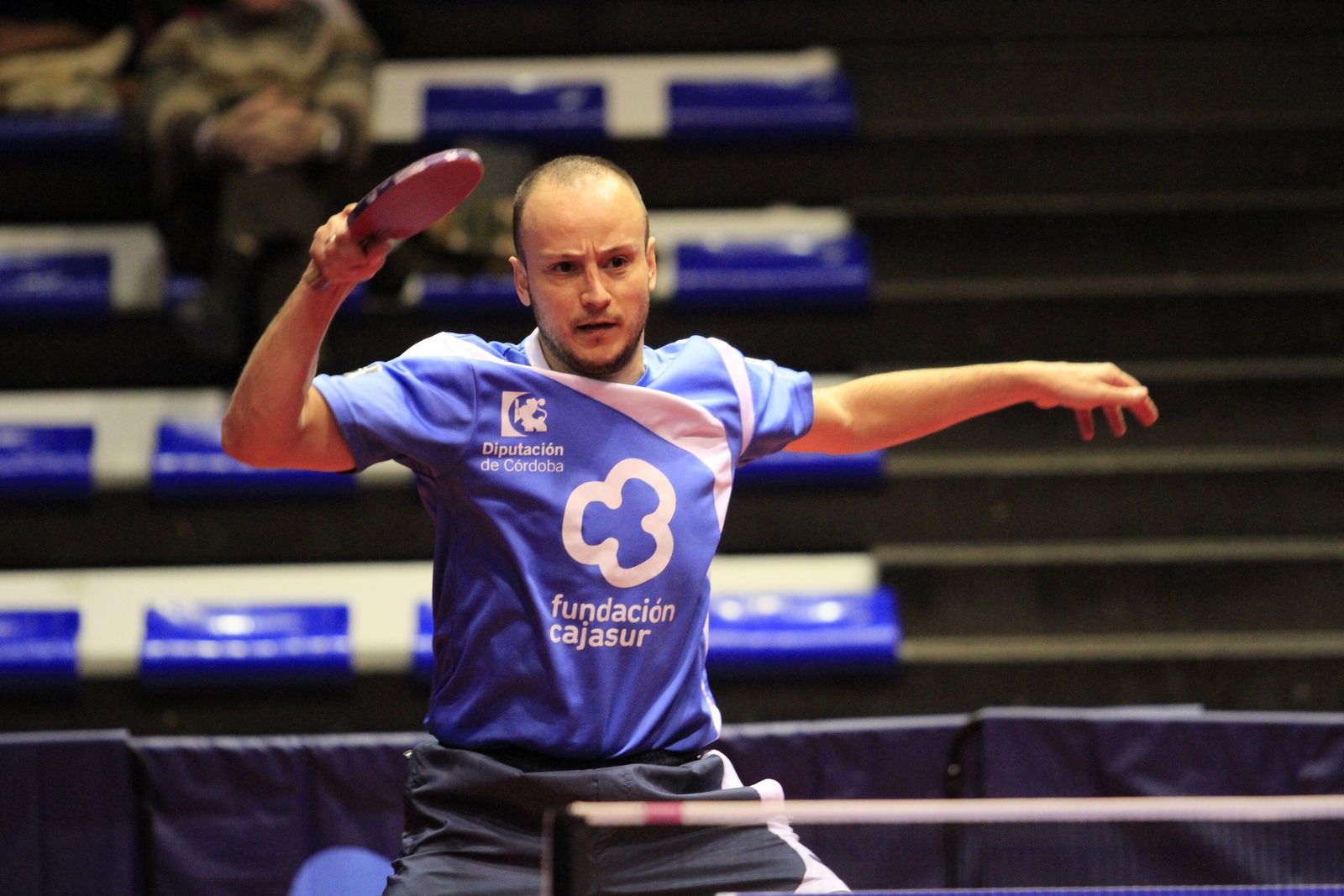 Carlos Machado, en acción durante un partido con el Cajasur Priego.