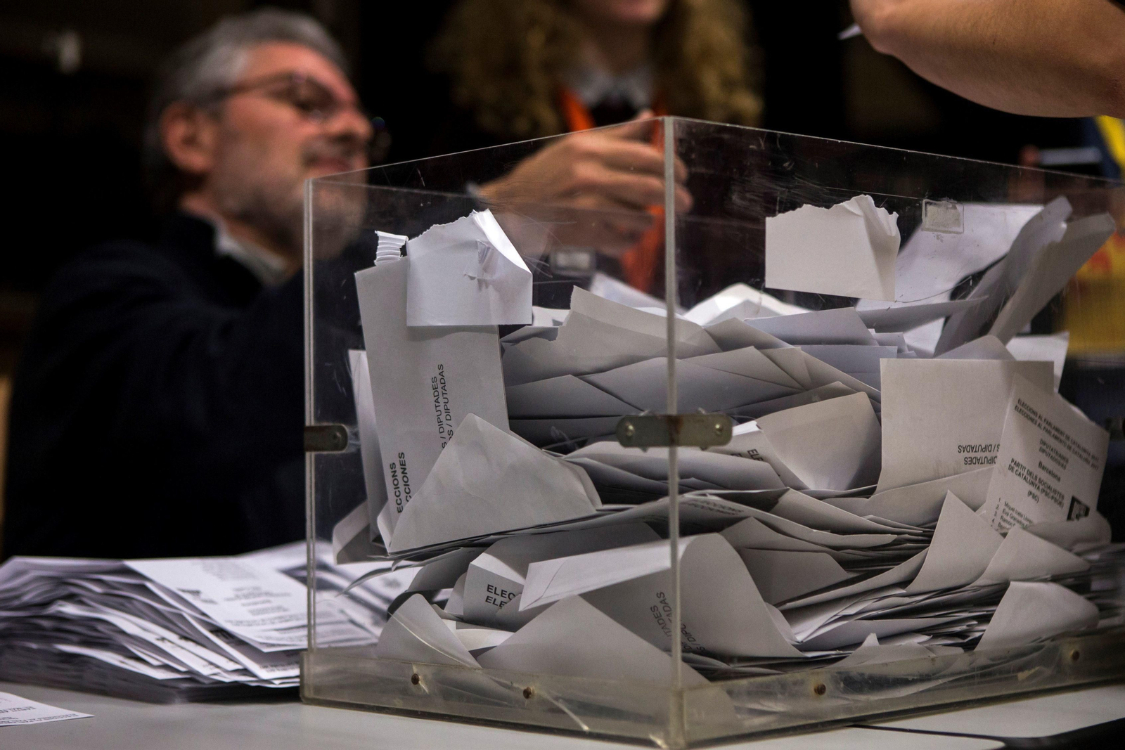 Las imágenes de las elecciones catalanas