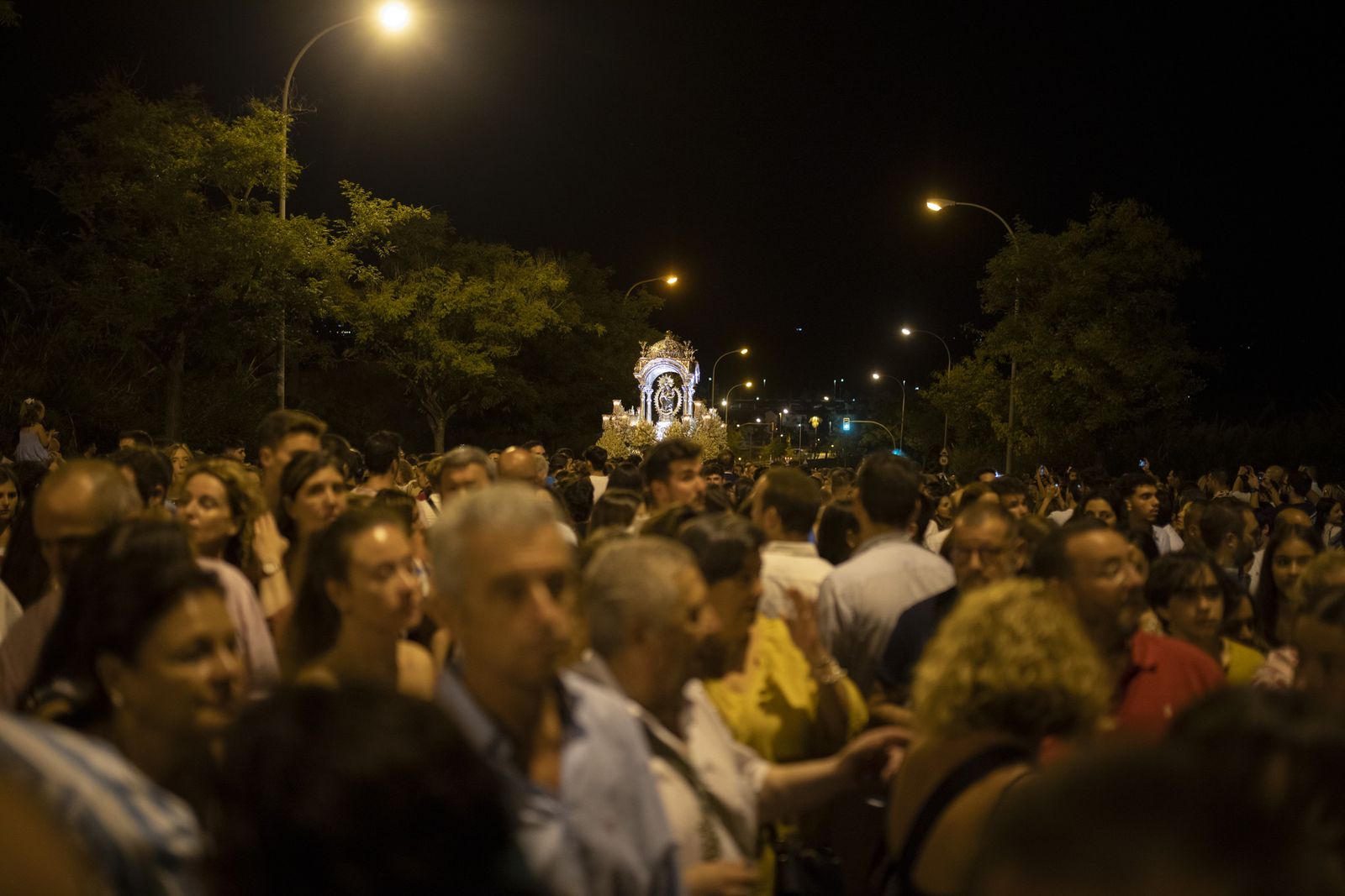 Imágenes de la recogida de la Virgen de la Cinta 2022