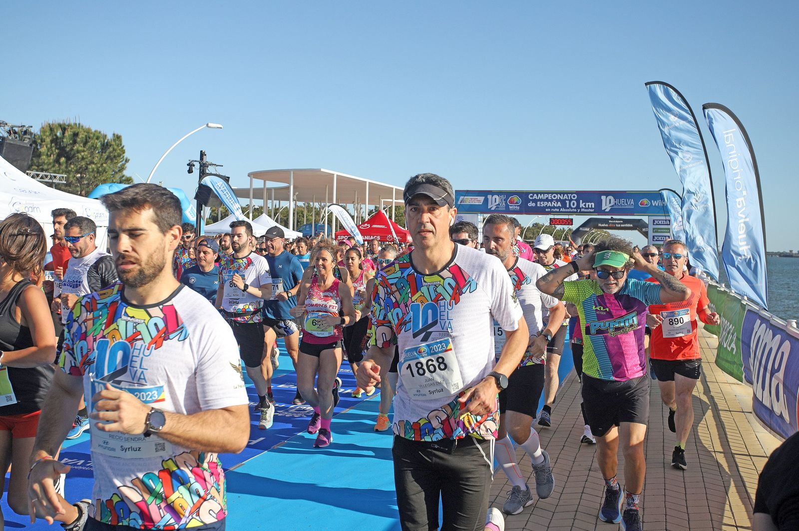 Imágenes de la 10K Puerta del Descubrimiento en Huelva